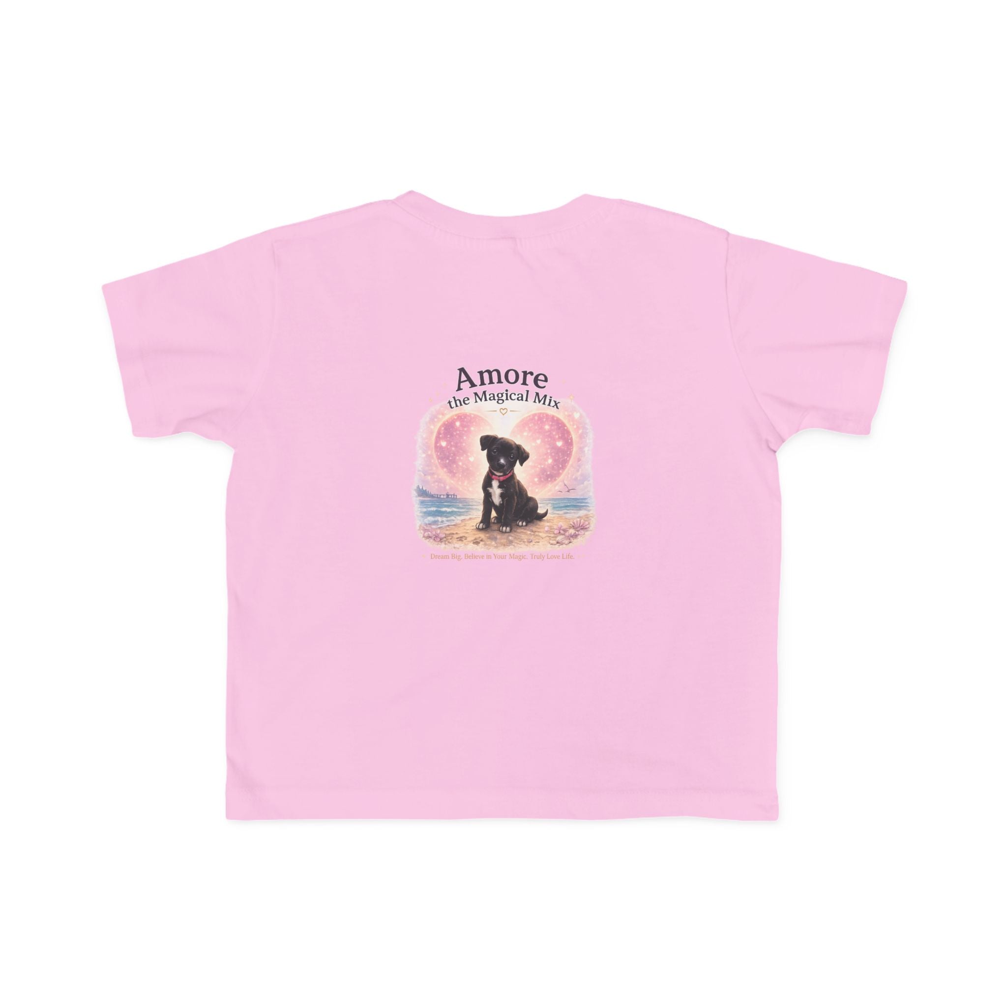 Toddler Amore the Magical Mix T-Shirt Puppy Heart Design