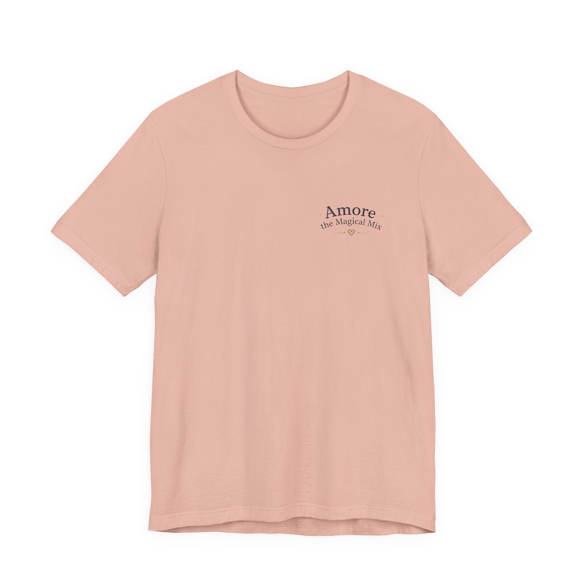 Adult T-Shirt Amore the Magical Mix Signature & Character Logos