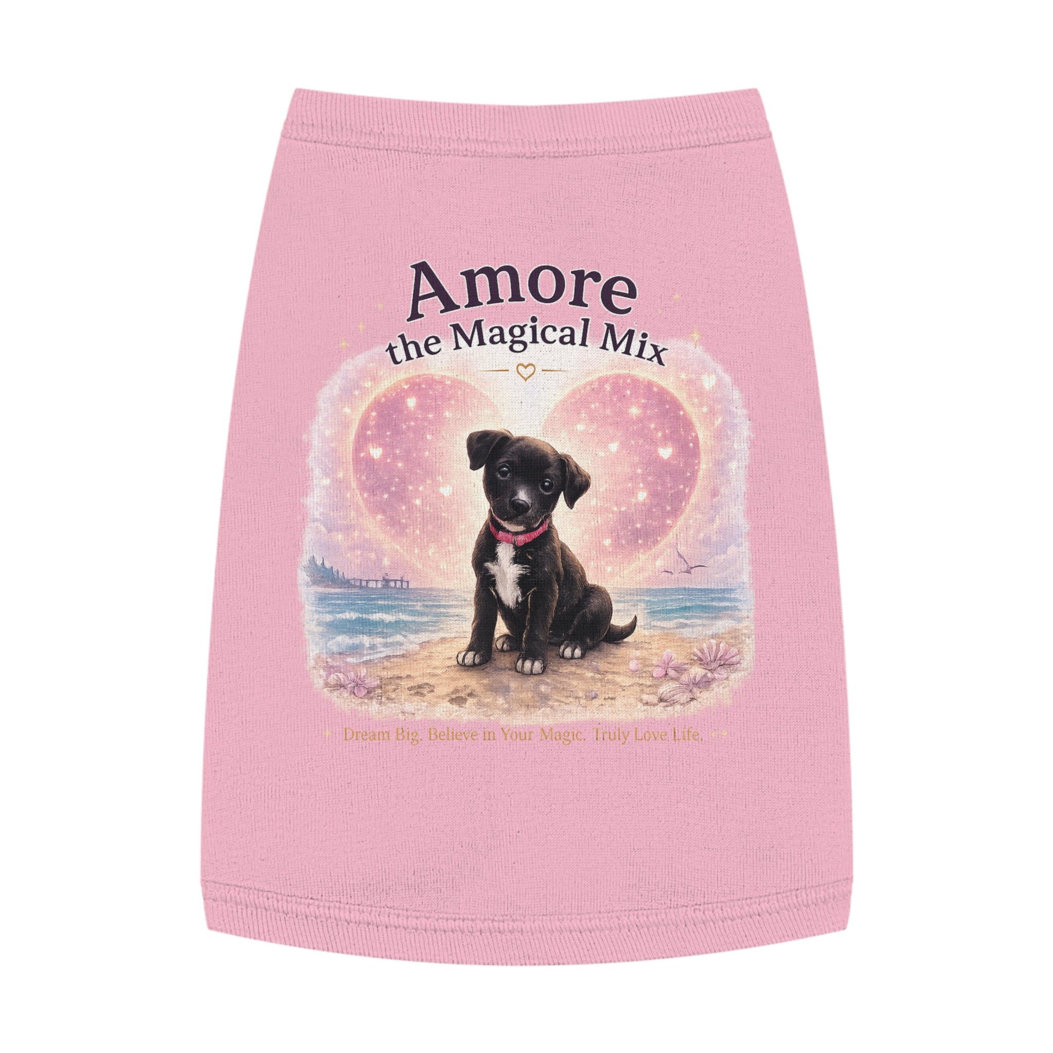 Pet Tank Amore the Magical Mix Character Logo