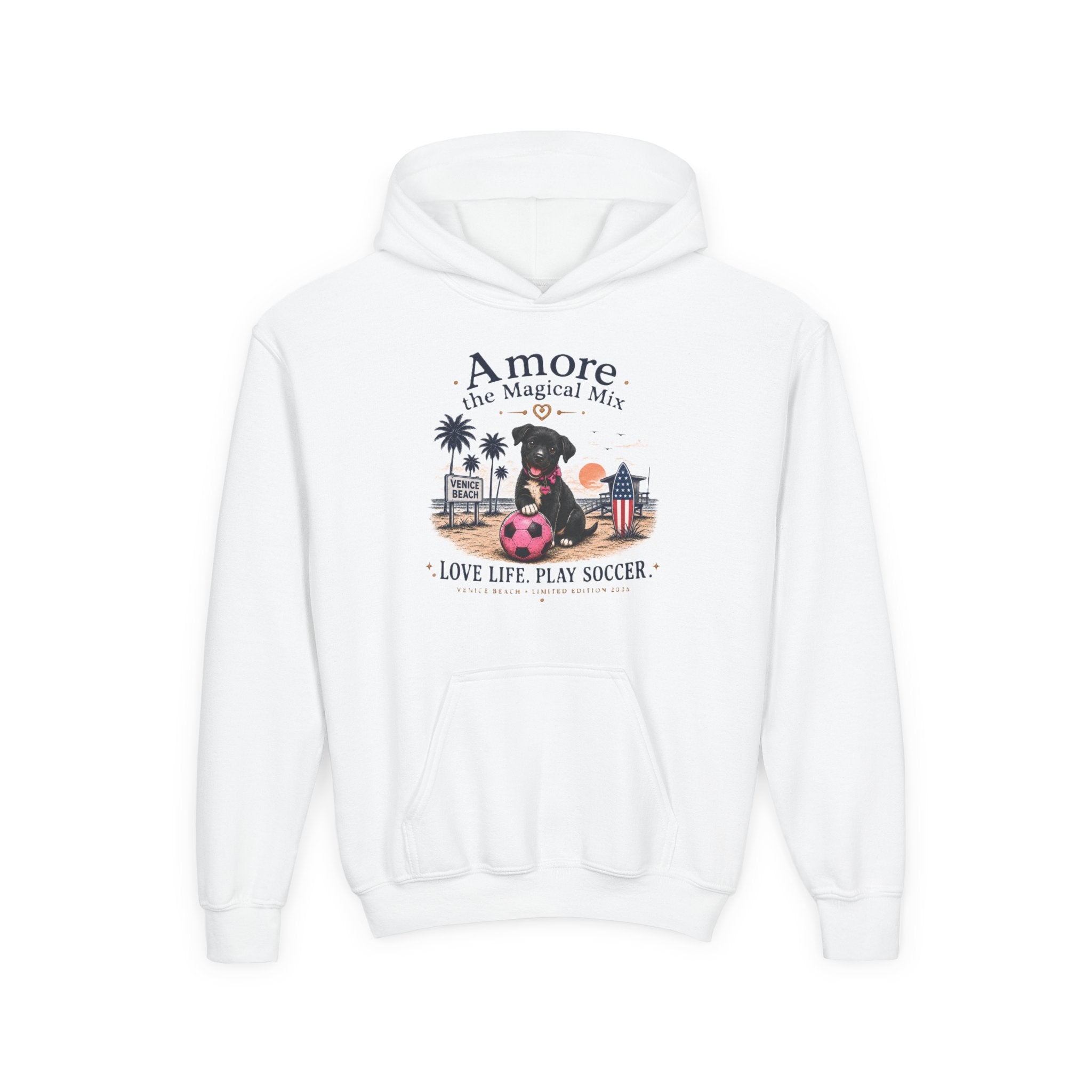 Youth Soccer Cup 2026 Venice Beach "Amore the Magical Mix" Hoodie