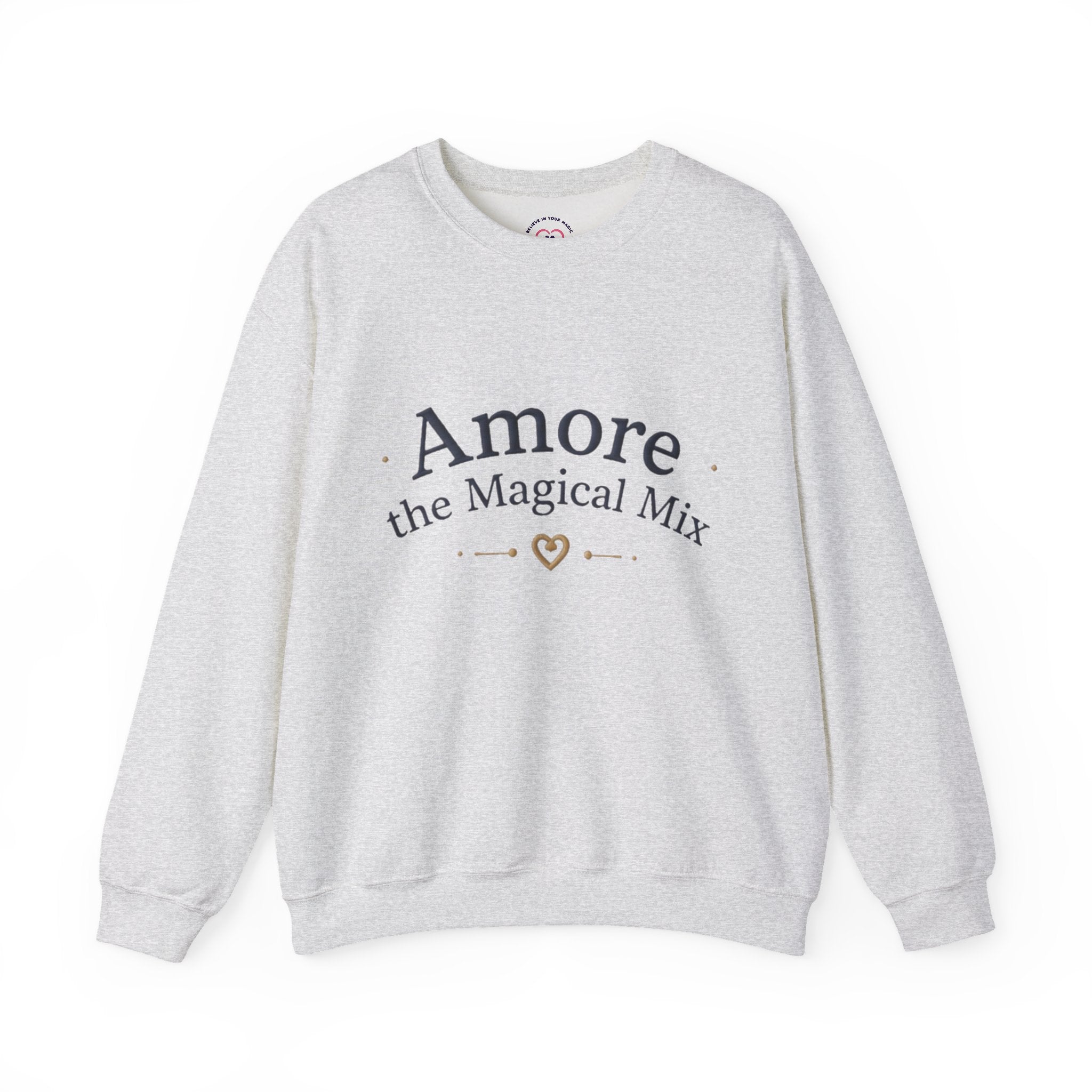 Adult Crewneck Sweatshirt Amore Magical Mix Signature Logo