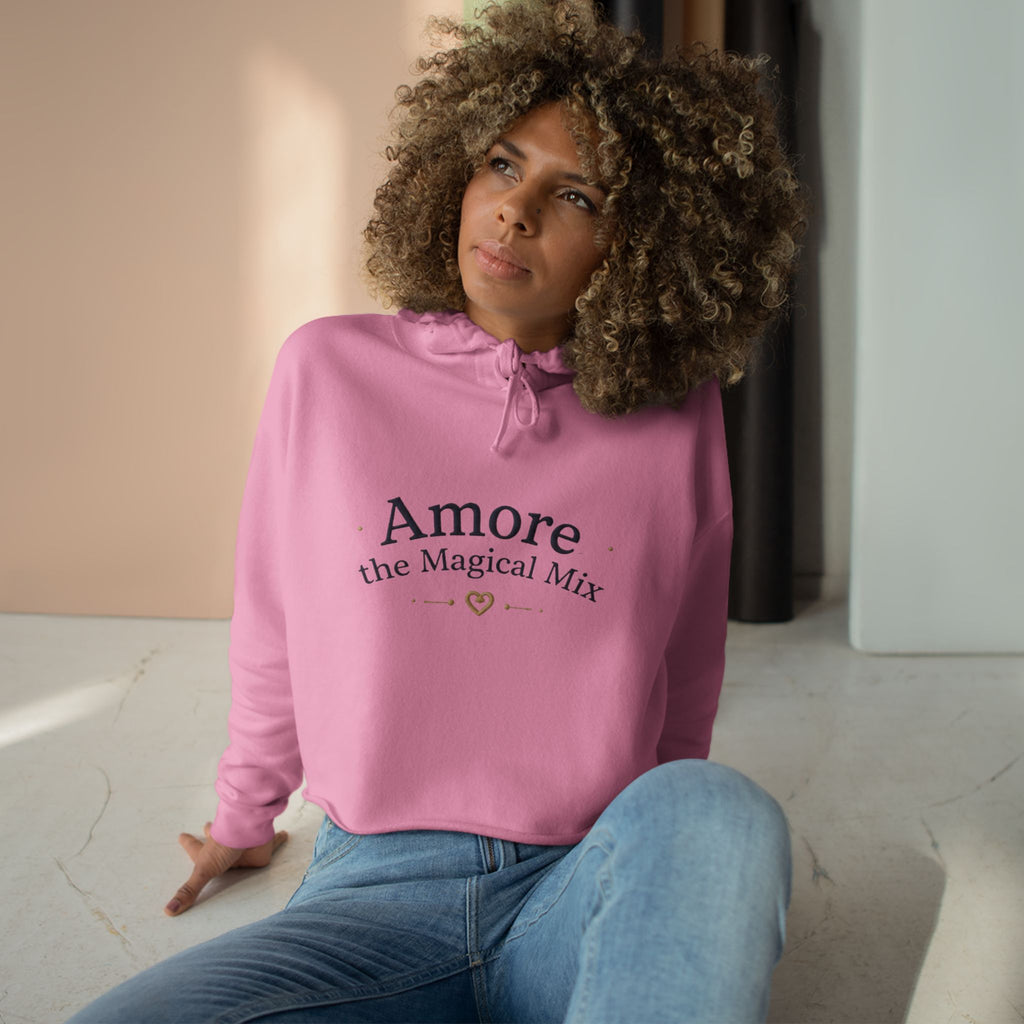 Adult Amore the Magical Mix  Crop Hoodie Venice Beach Edition