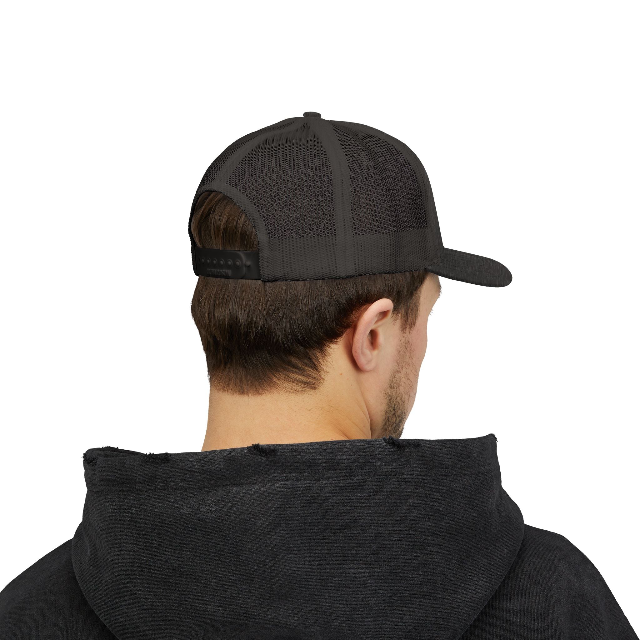 Adult Amore Venice Beach Graphic Trucker Cap | Embroidered Snapback