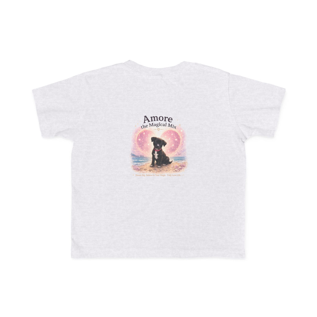 Toddler Amore the Magical Mix T-Shirt Puppy Heart Design