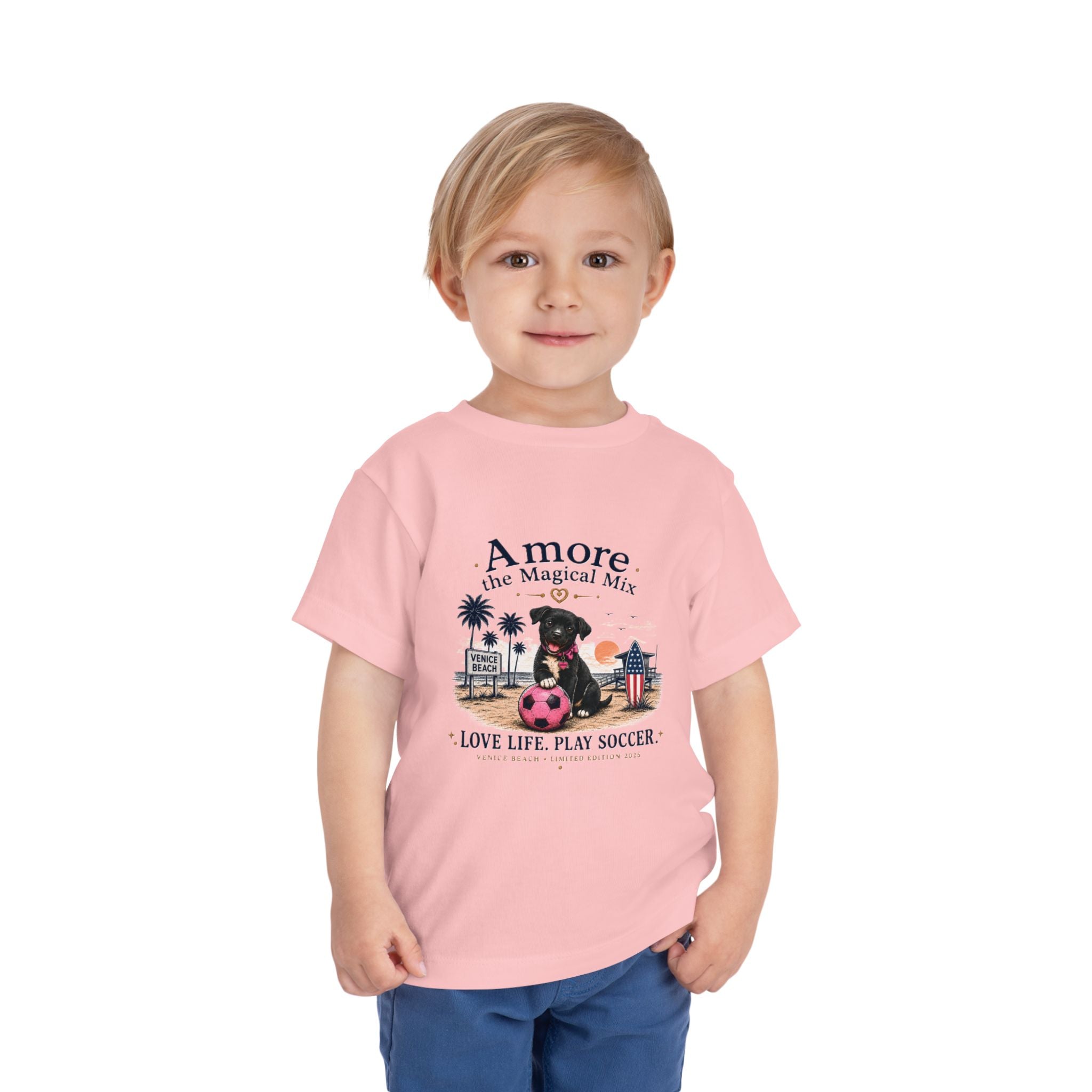 Toddler Soccer Cup 2026 Venice Beach "Amore the Magical Mix" Tee