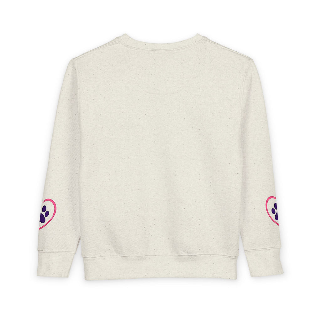 Toddler Amore the Magical Mix Sweatshirt Heart Puppy & paw print