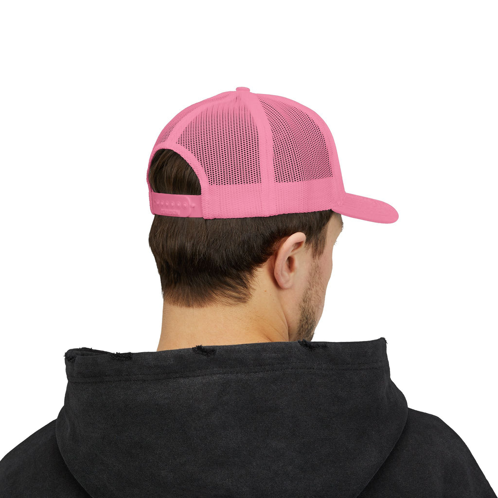 Adult Amore Venice Beach Graphic Trucker Cap | Embroidered Snapback
