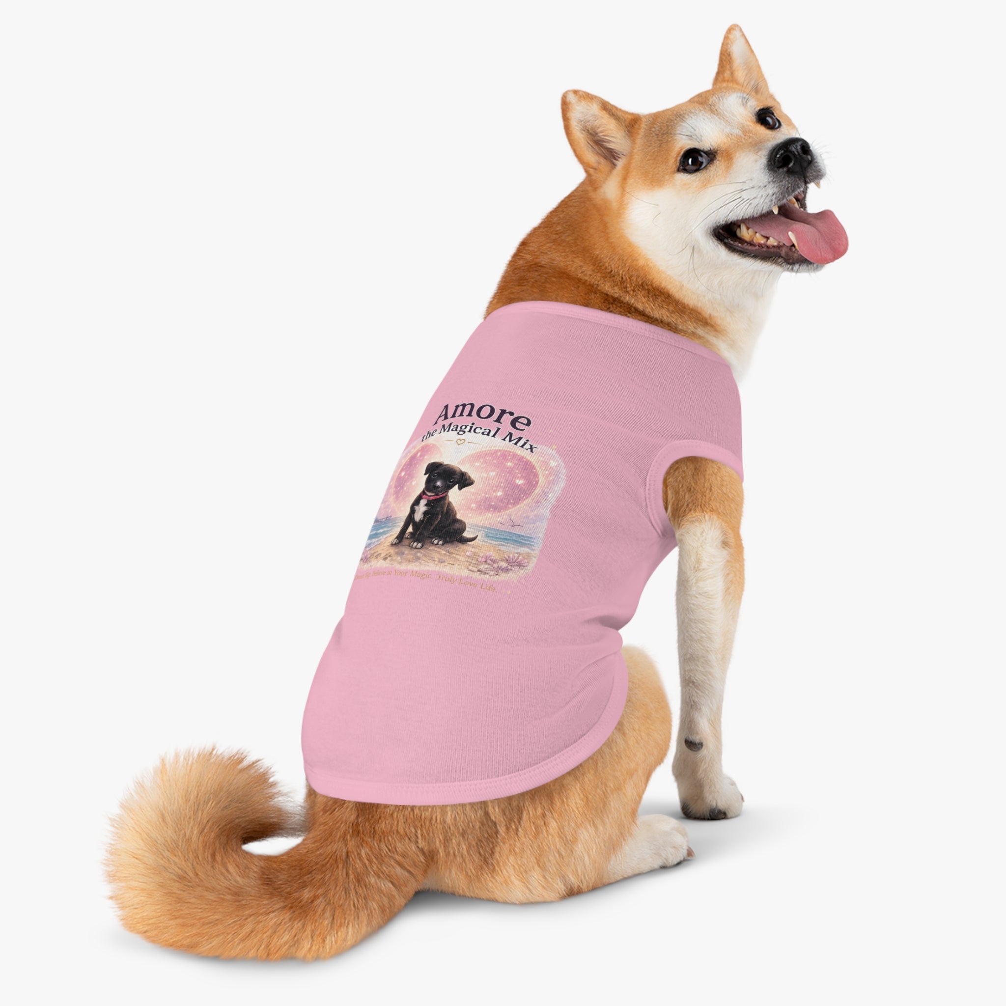 Pet Tank Amore the Magical Mix Character Logo