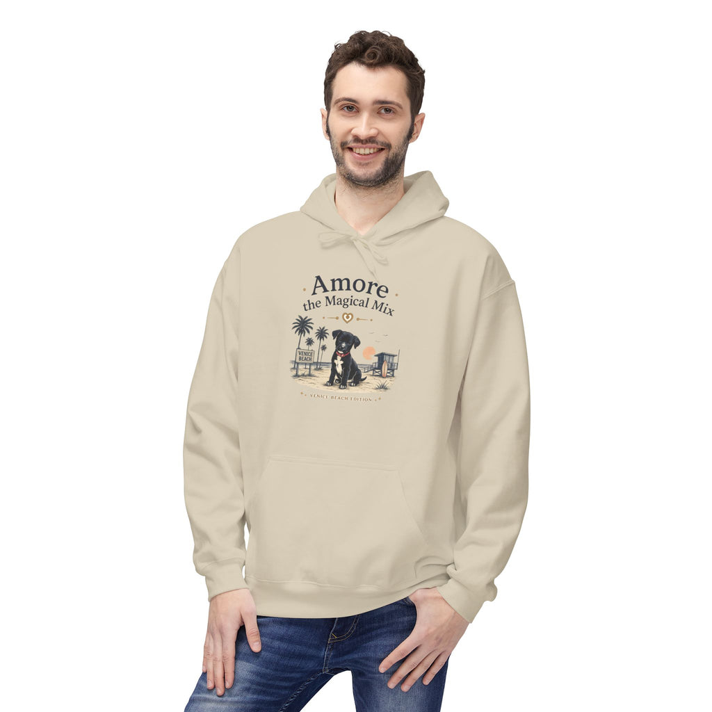 Adult Venice Beach "Amore the Magical Mix" Hoodie Sunset Surf Graphic