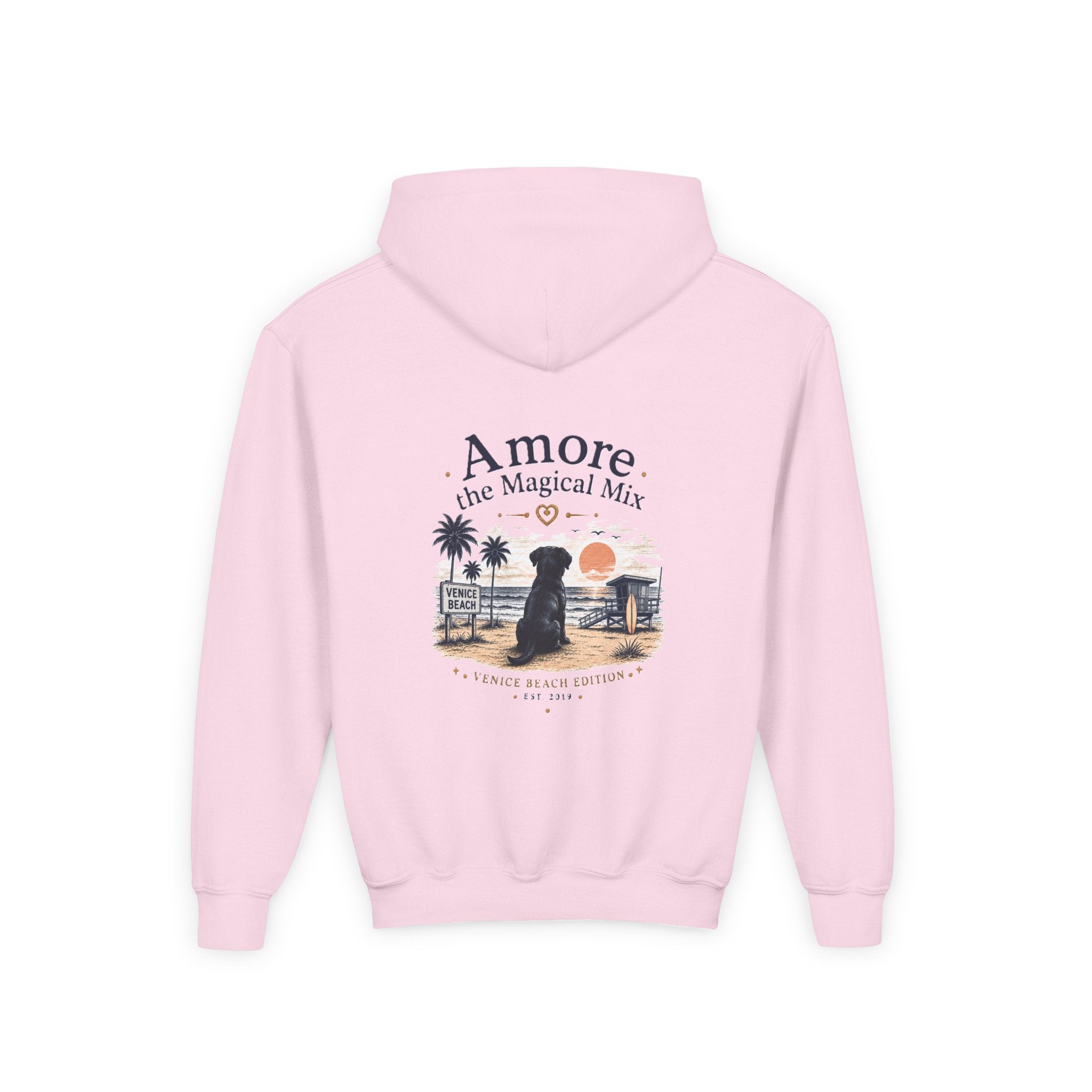 Youth Hoodie Amore the Magical Mix Venice Beach Edition