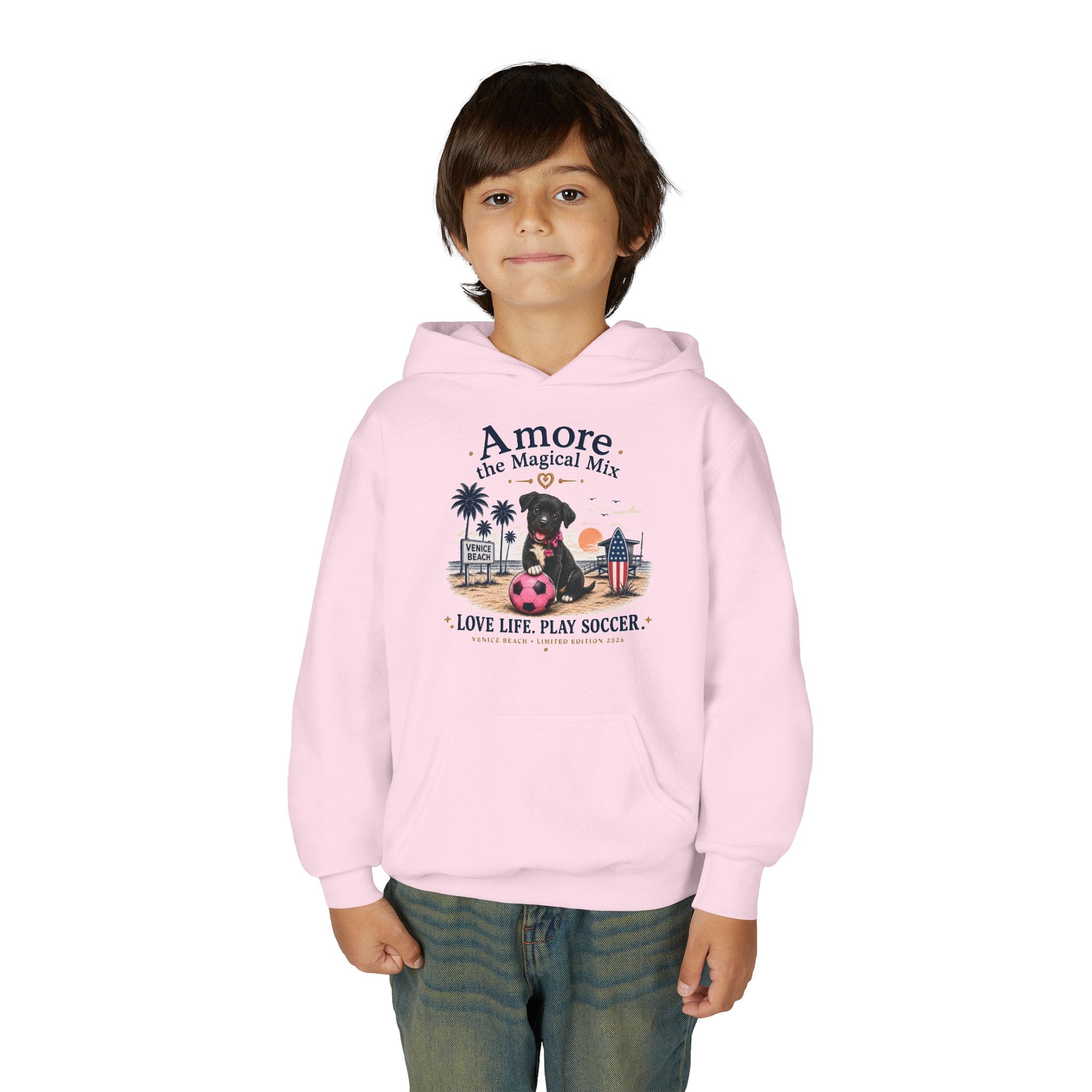 Youth Soccer Cup 2026 Venice Beach "Amore the Magical Mix" Hoodie