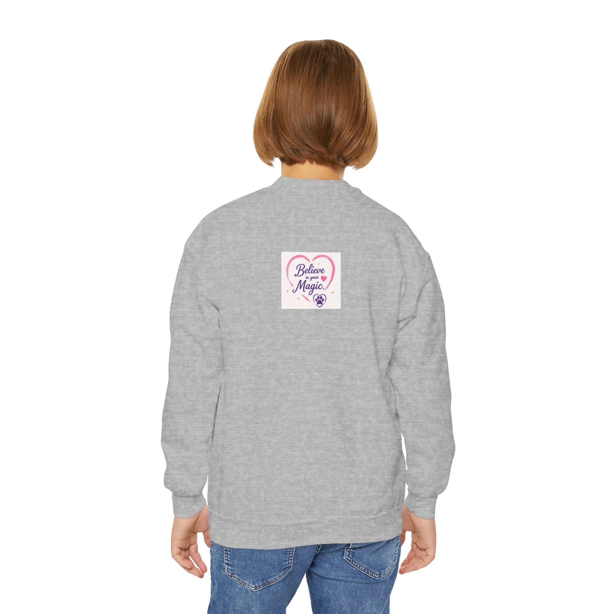 Youth Amore the Magical Mix Crewneck Sweatshirt | Character Logo