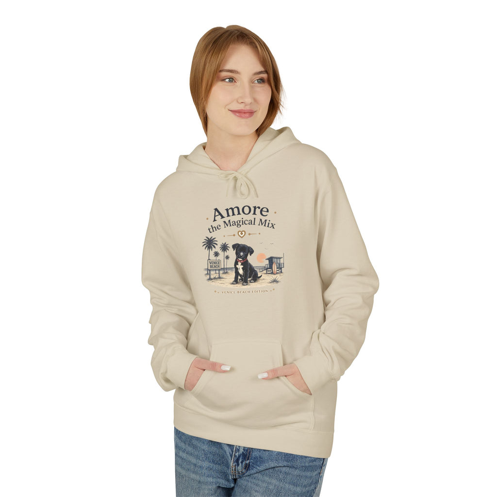 Adult Venice Beach "Amore the Magical Mix" Hoodie Sunset Surf Graphic