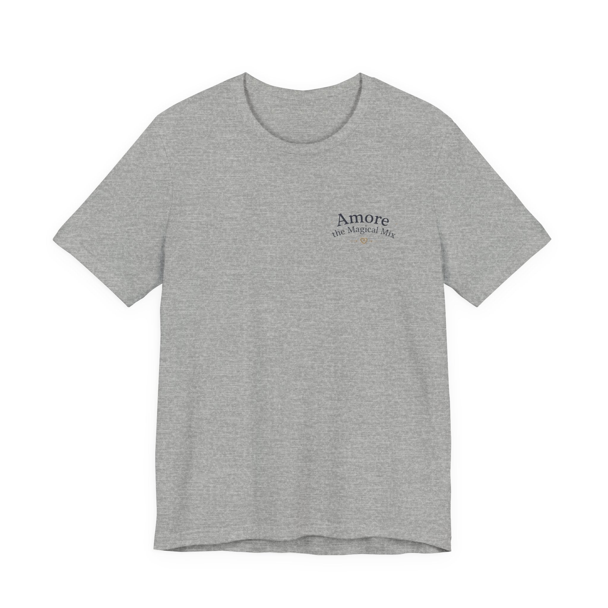 Adult T-Shirt Amore the Magical Mix Signature & Character Logos
