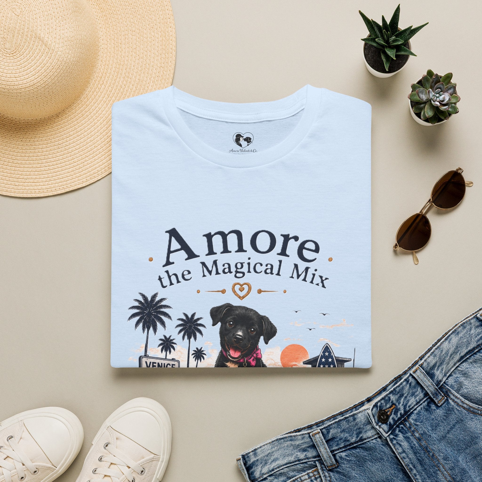 Adult Soccer Cup 2026 Venice Beach T-Shirt "Amore the Magical Mix"