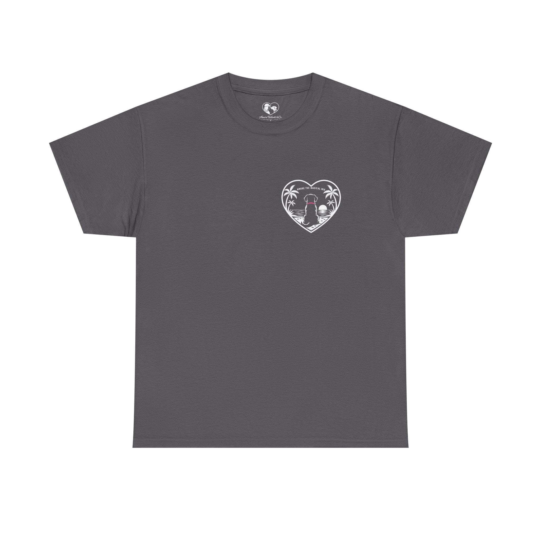 Adult Believe in Your Magic Beach T-Shirt — "Amore the Magical Mix" Silhouette