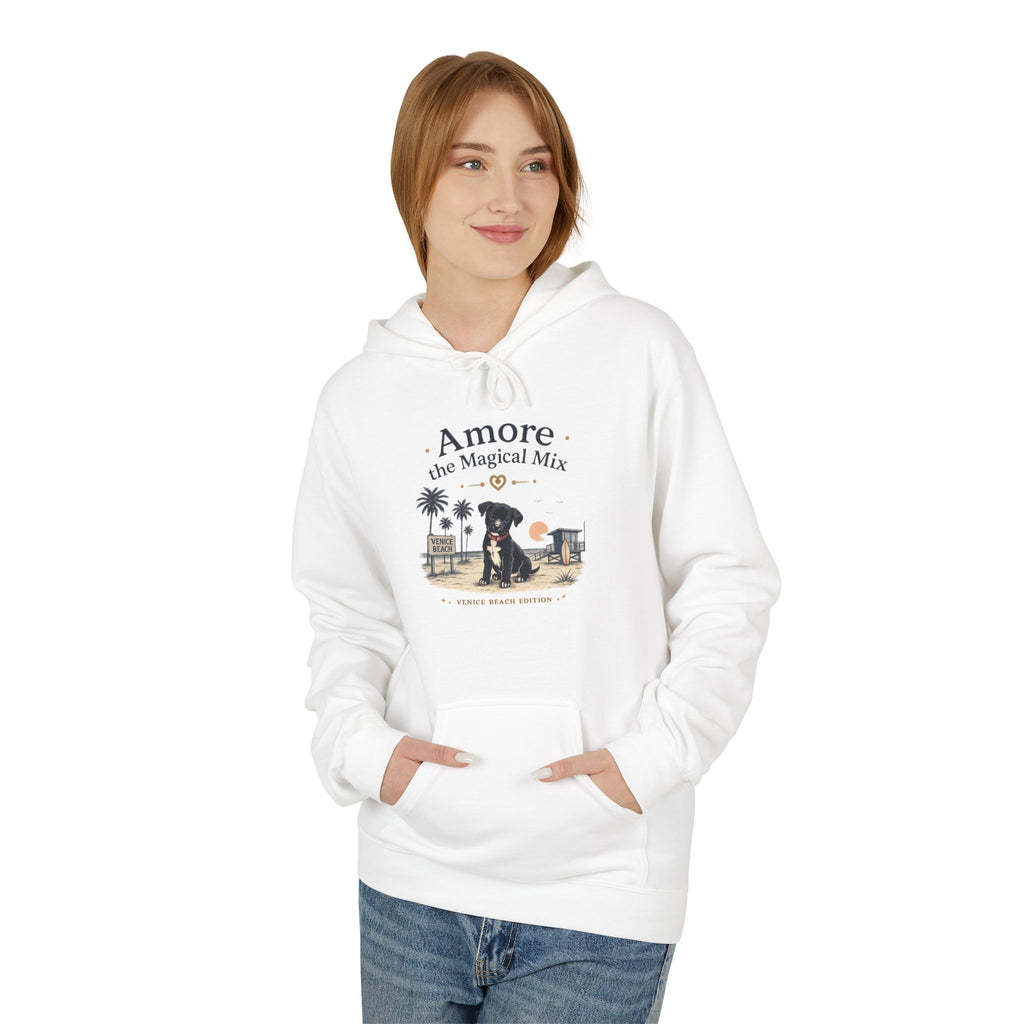 Adult Venice Beach "Amore the Magical Mix" Hoodie Sunset Surf Graphic
