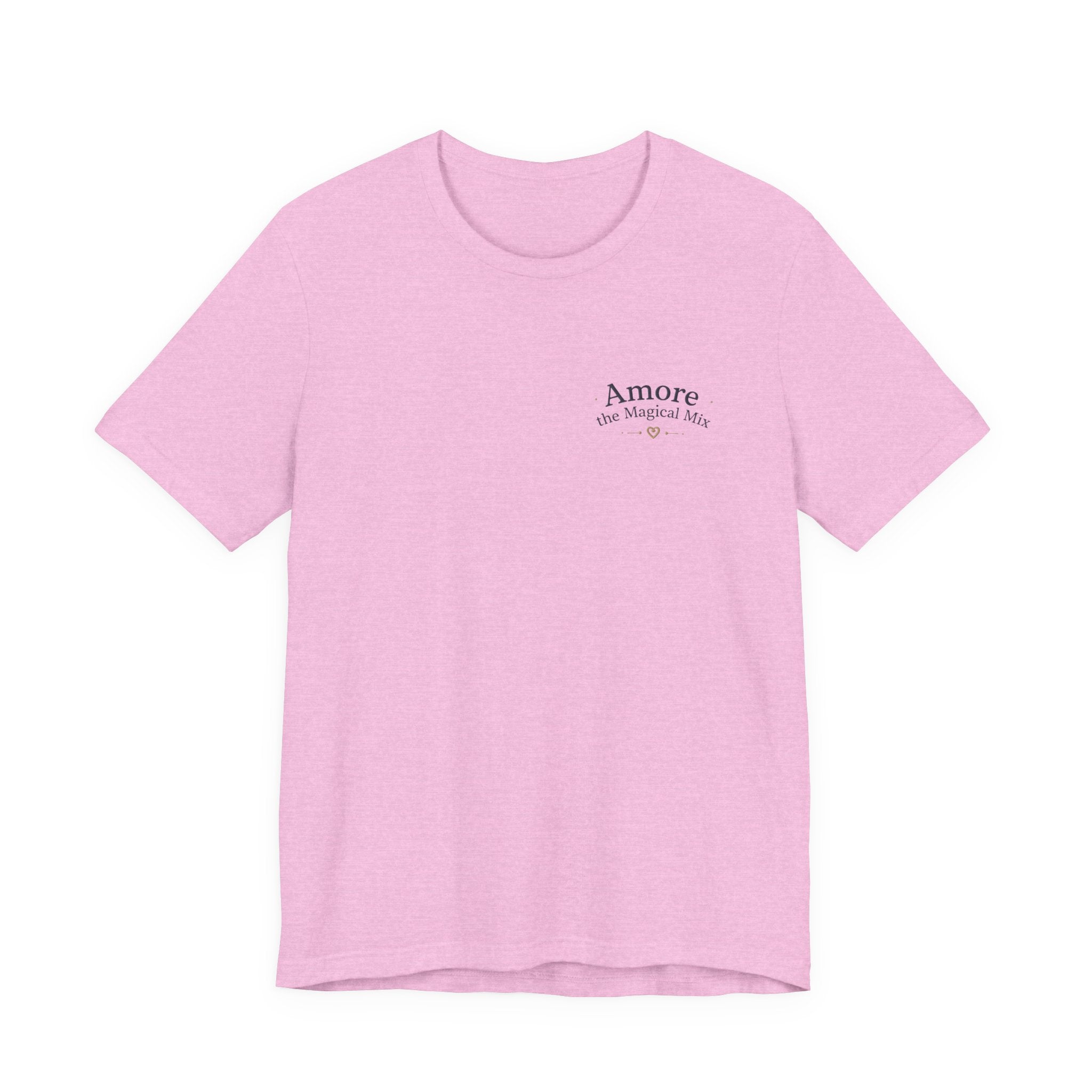 Adult T-Shirt Amore the Magical Mix Signature & Character Logos