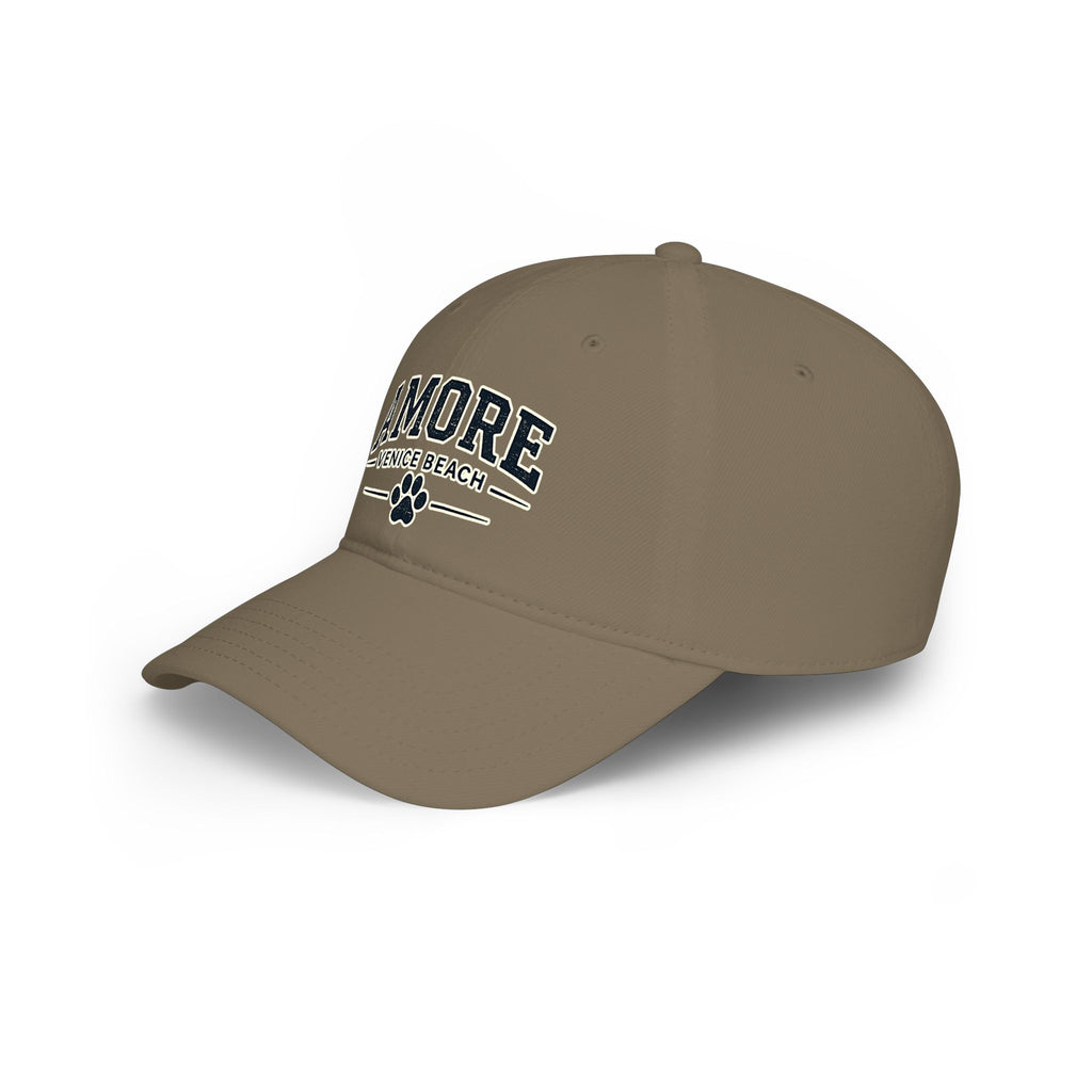 Baseball Cap Amore Venice Beach Paw Print Low Profile Hat