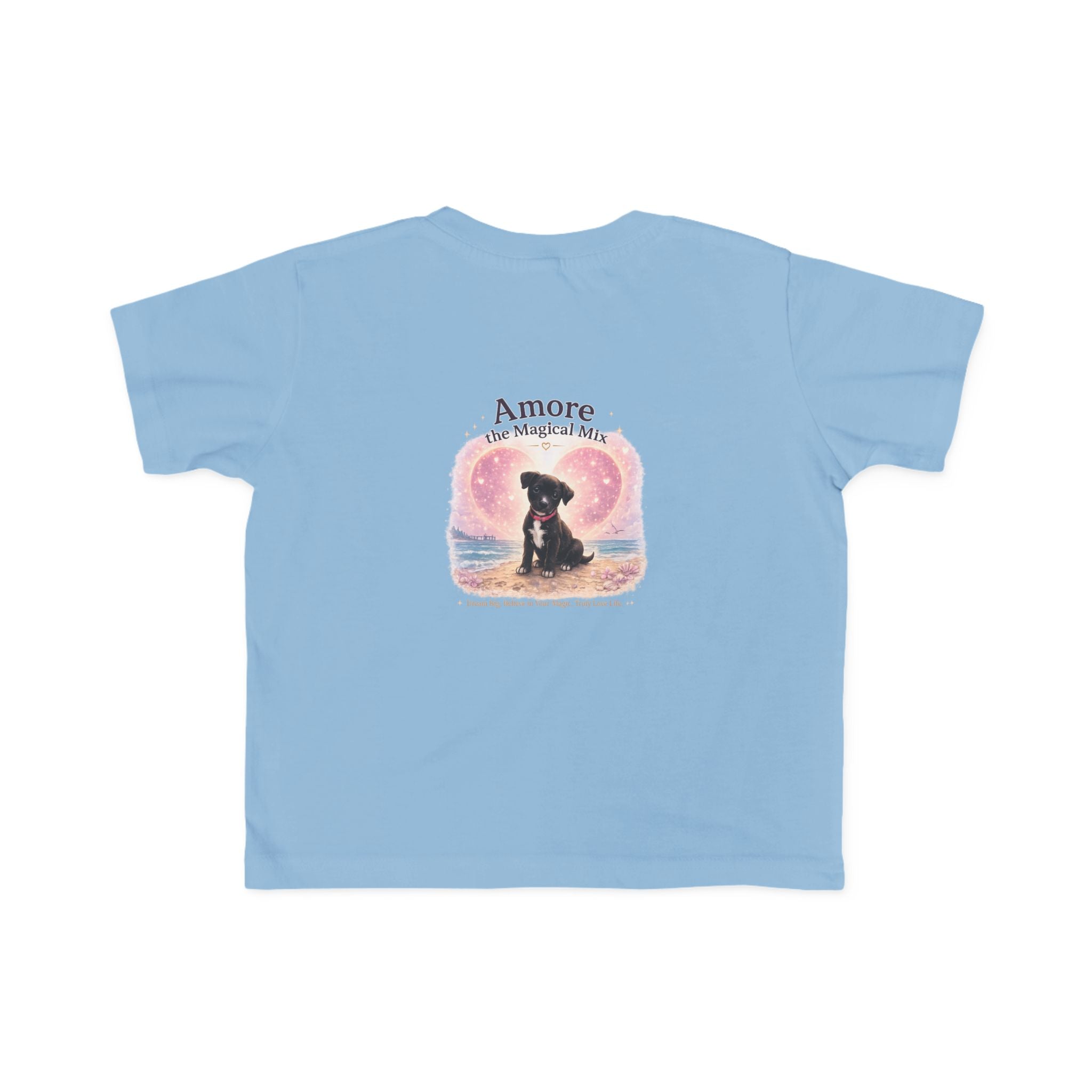 Toddler Amore the Magical Mix T-Shirt Puppy Heart Design