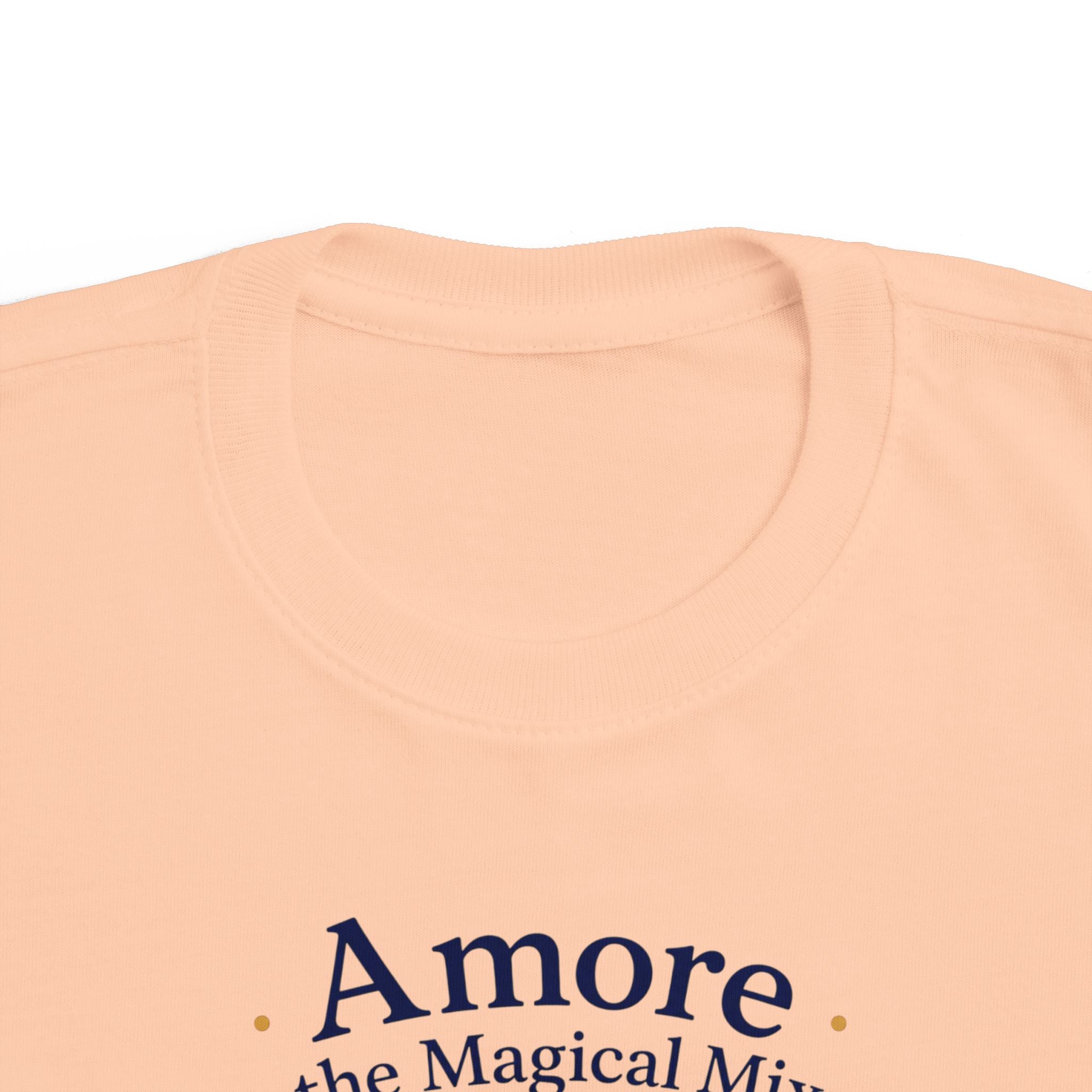 Toddler Amore the Magical Mix T-Shirt Puppy Heart Design