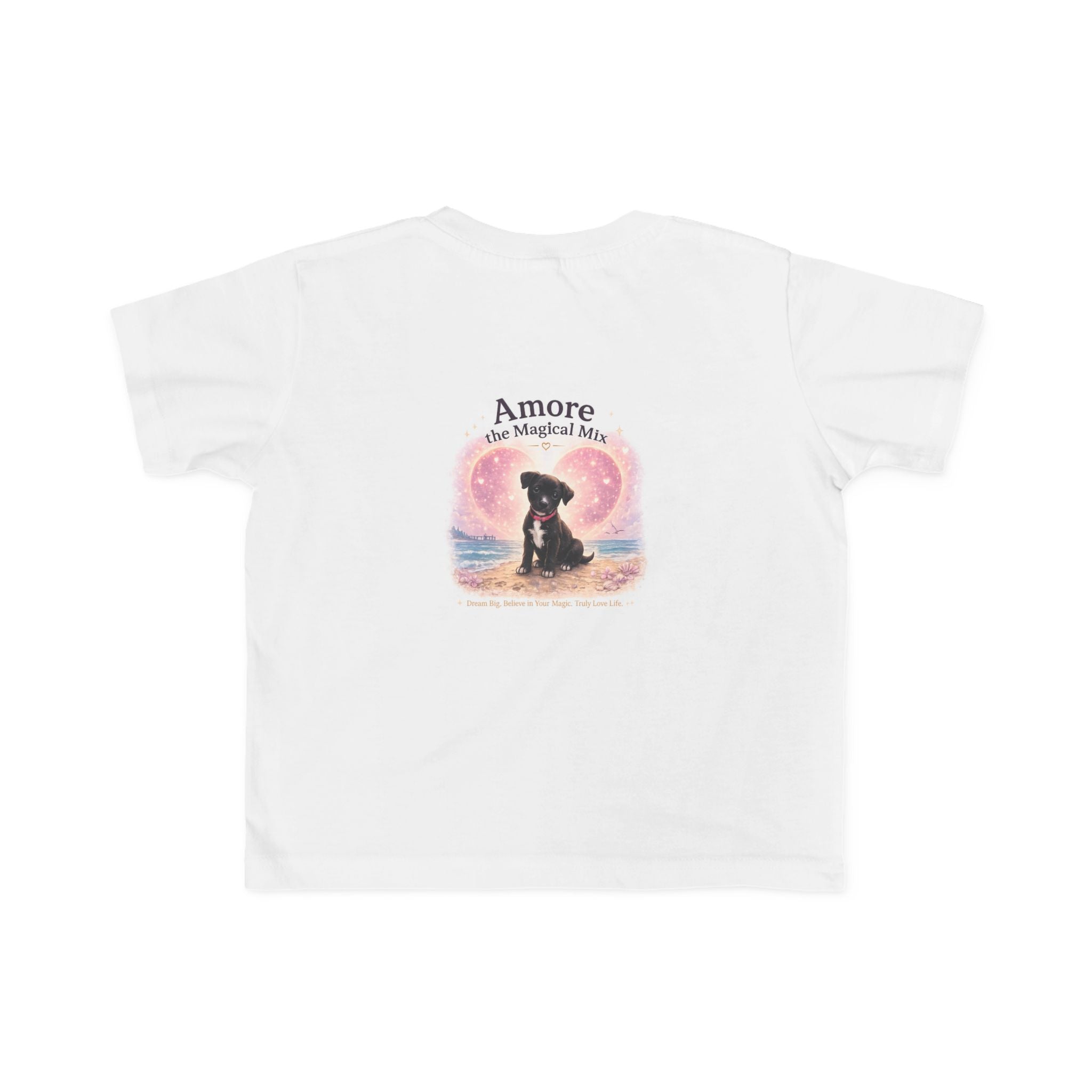 Toddler Amore the Magical Mix T-Shirt Puppy Heart Design