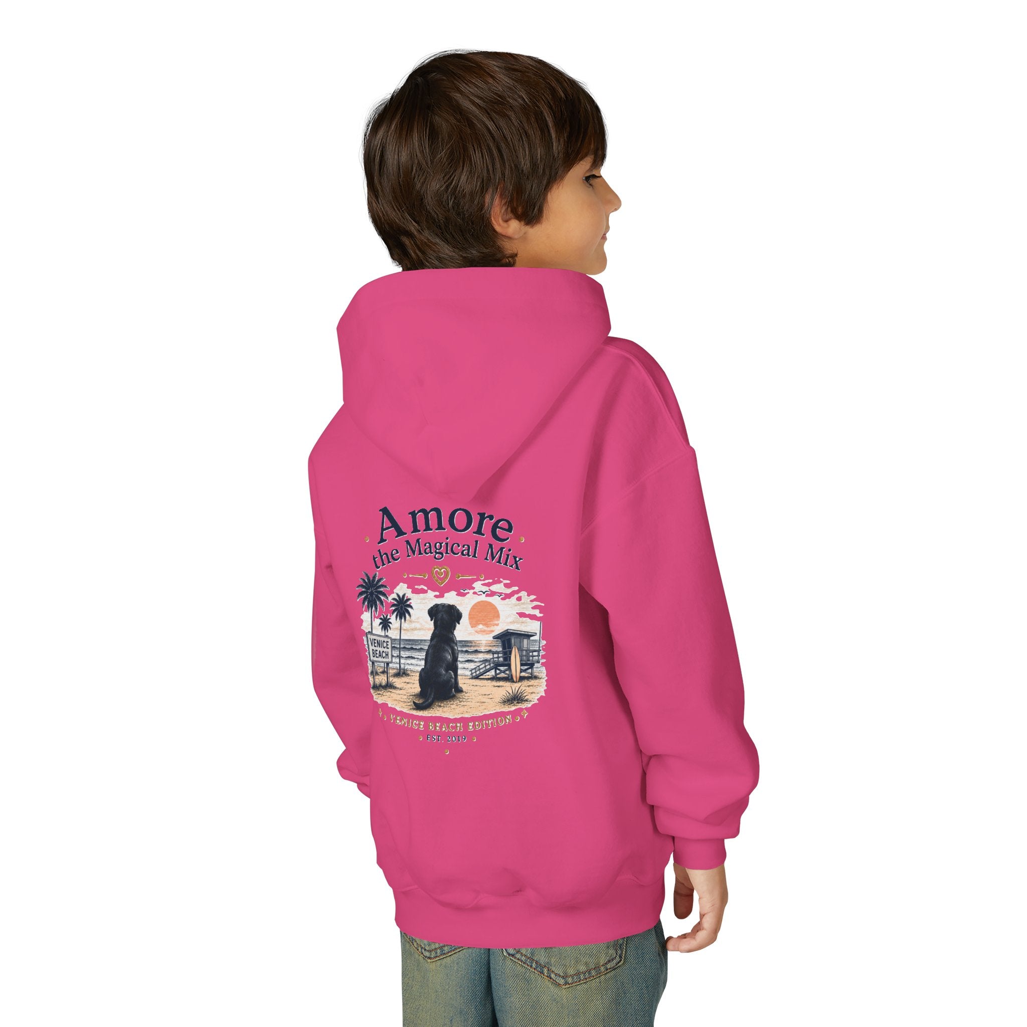 Youth Hoodie Amore the Magical Mix Venice Beach Edition
