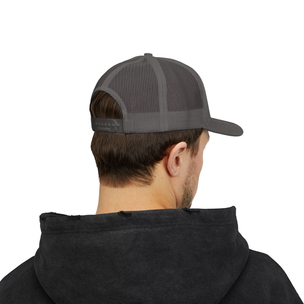 Adult Amore Venice Beach Graphic Trucker Cap | Embroidered Snapback