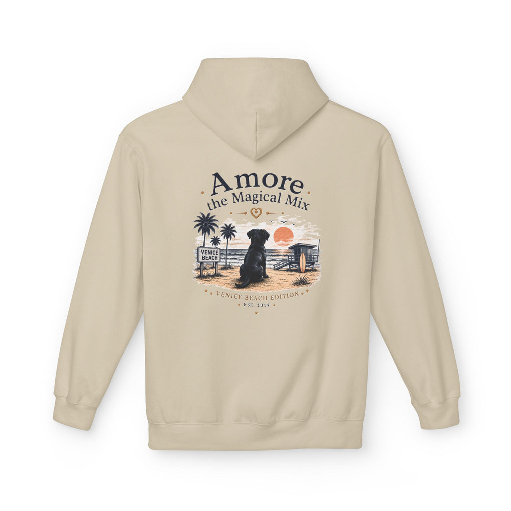 Adult Venice Beach "Amore the Magical Mix" Hoodie Sunset Surf Graphic