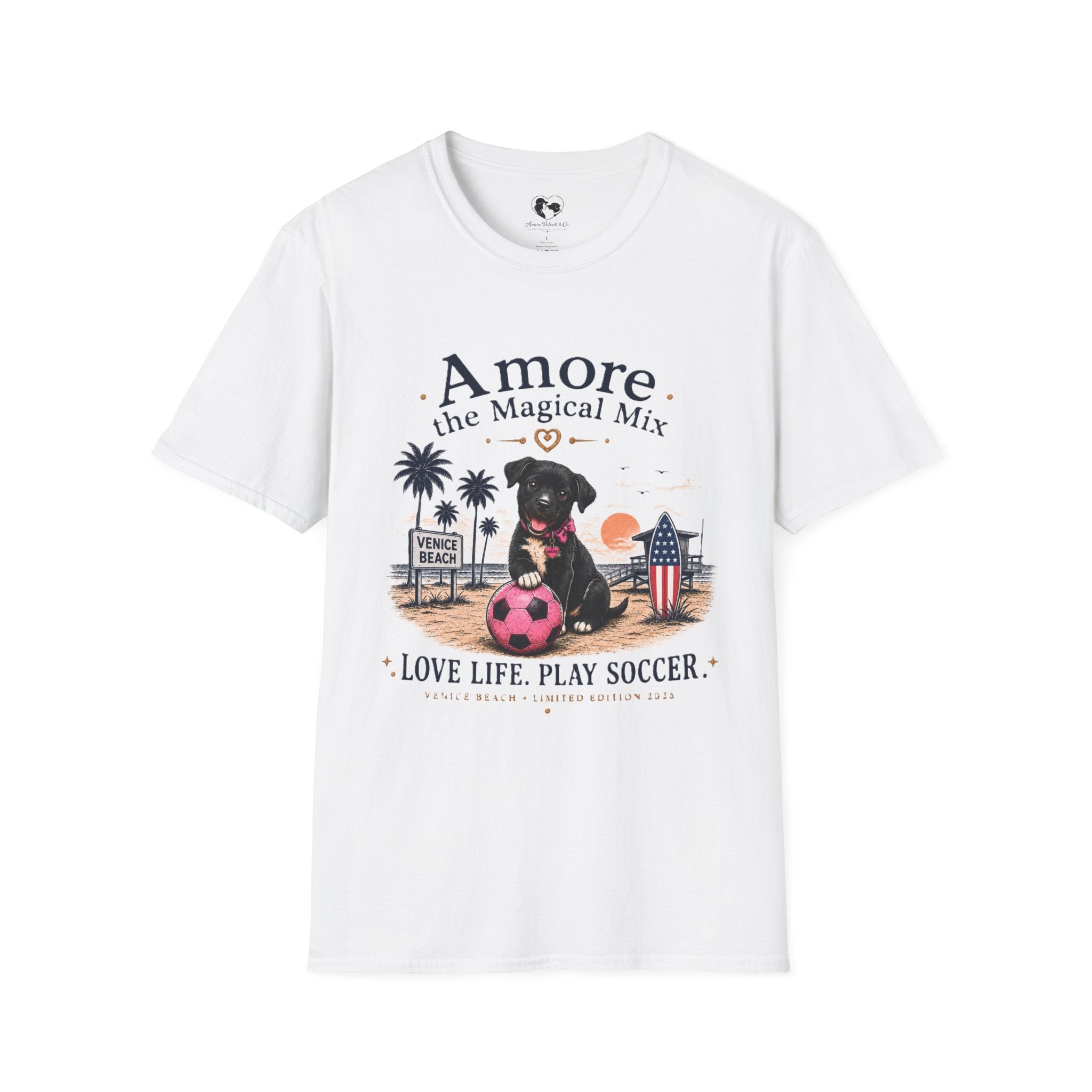 Adult Soccer Cup 2026 Venice Beach T-Shirt "Amore the Magical Mix"