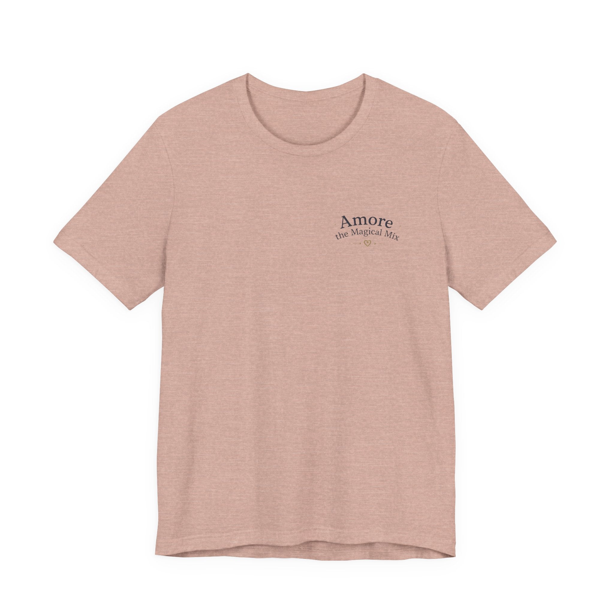 Adult T-Shirt Amore the Magical Mix Signature & Character Logos