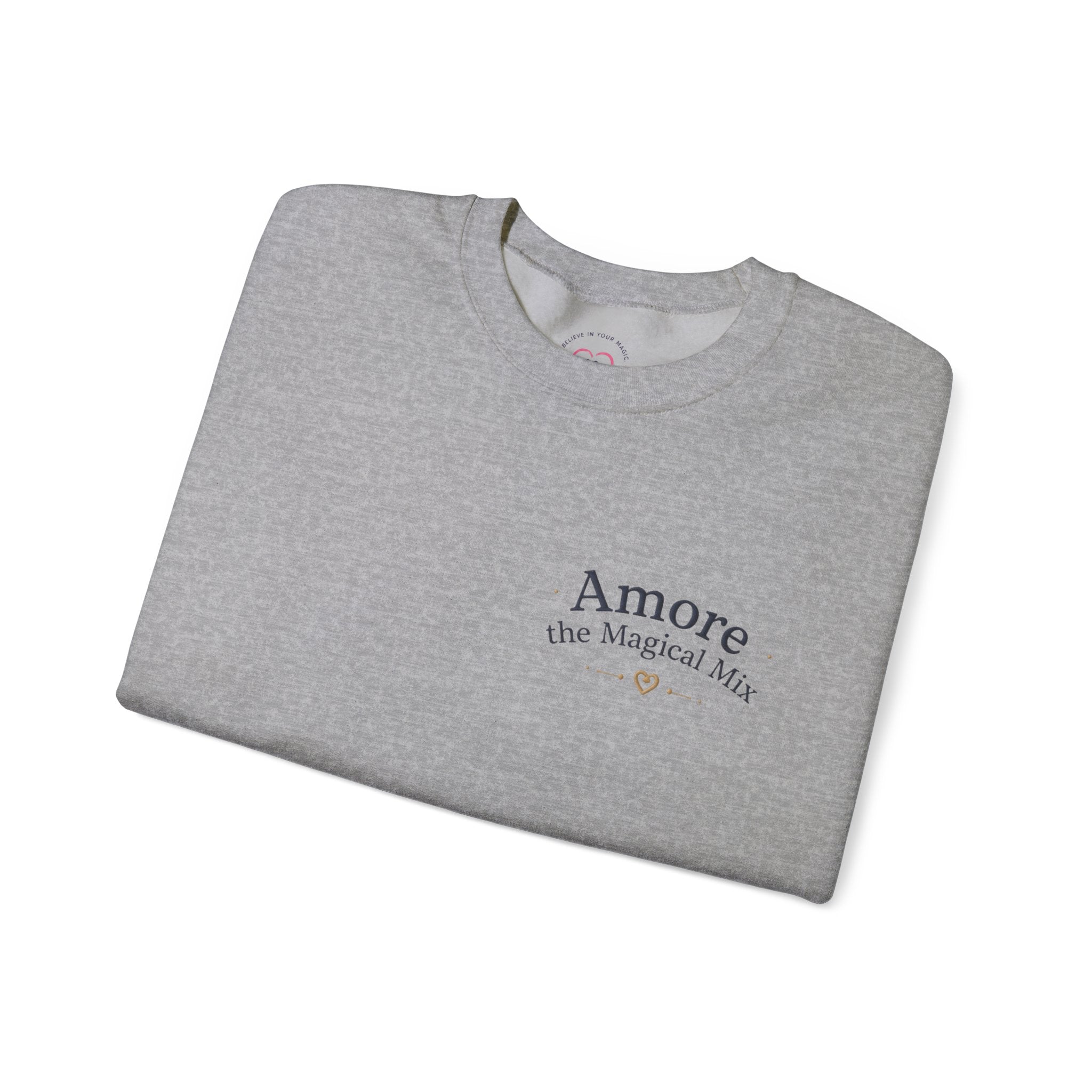 Adult Amore Magical Mix Crewneck Sweatshirt Heart Dreamer Design