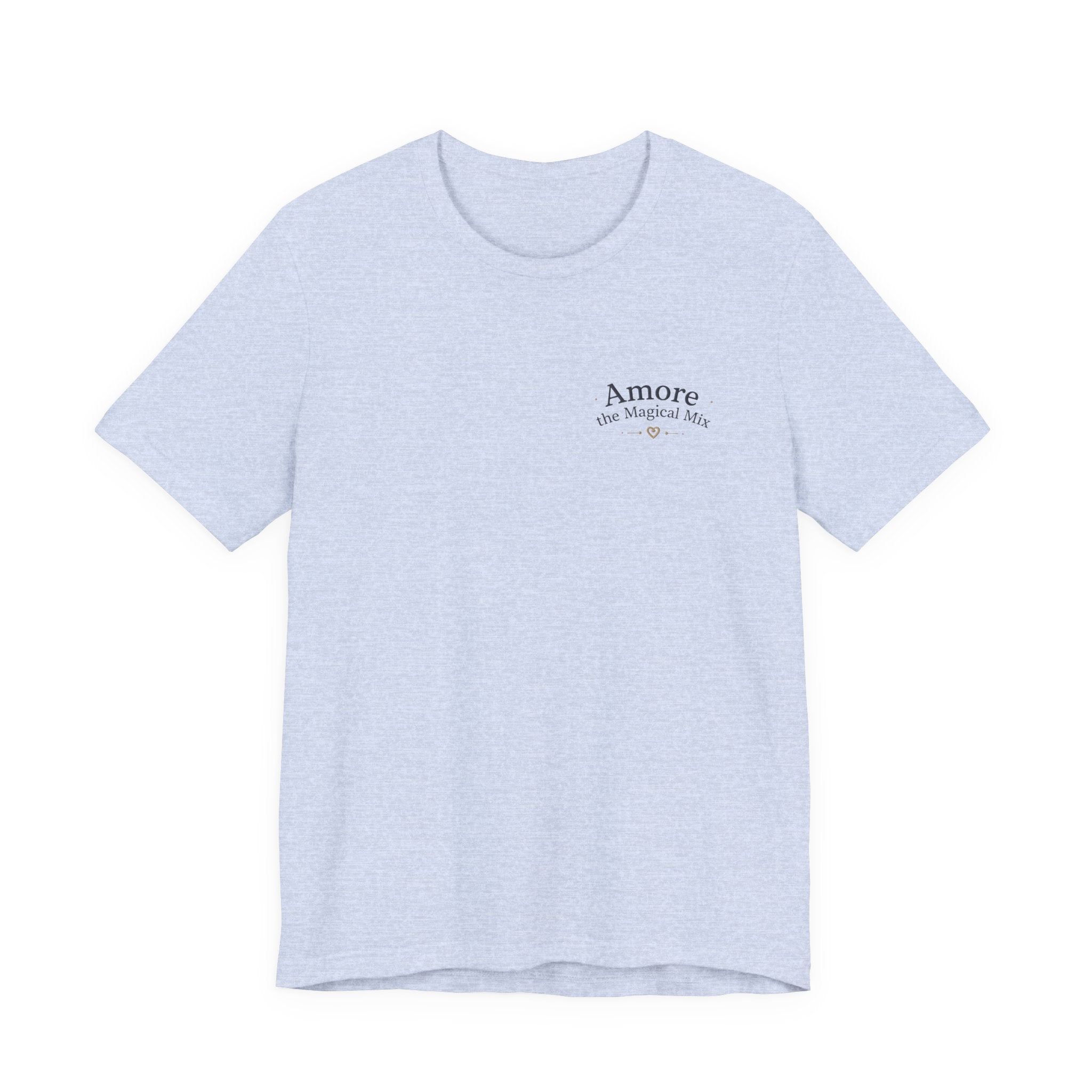 Adult T-Shirt Amore the Magical Mix Signature & Character Logos