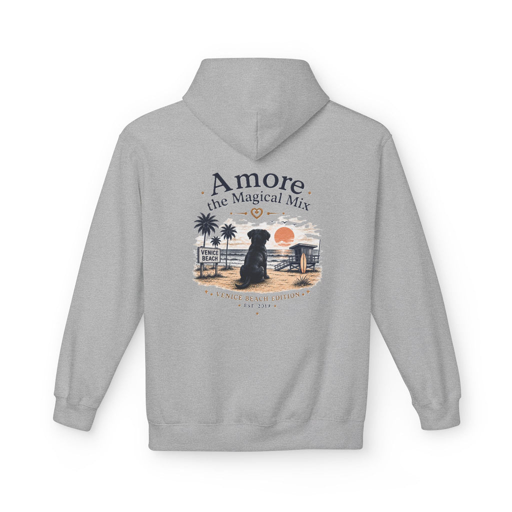 Adult Venice Beach "Amore the Magical Mix" Hoodie Sunset Surf Graphic