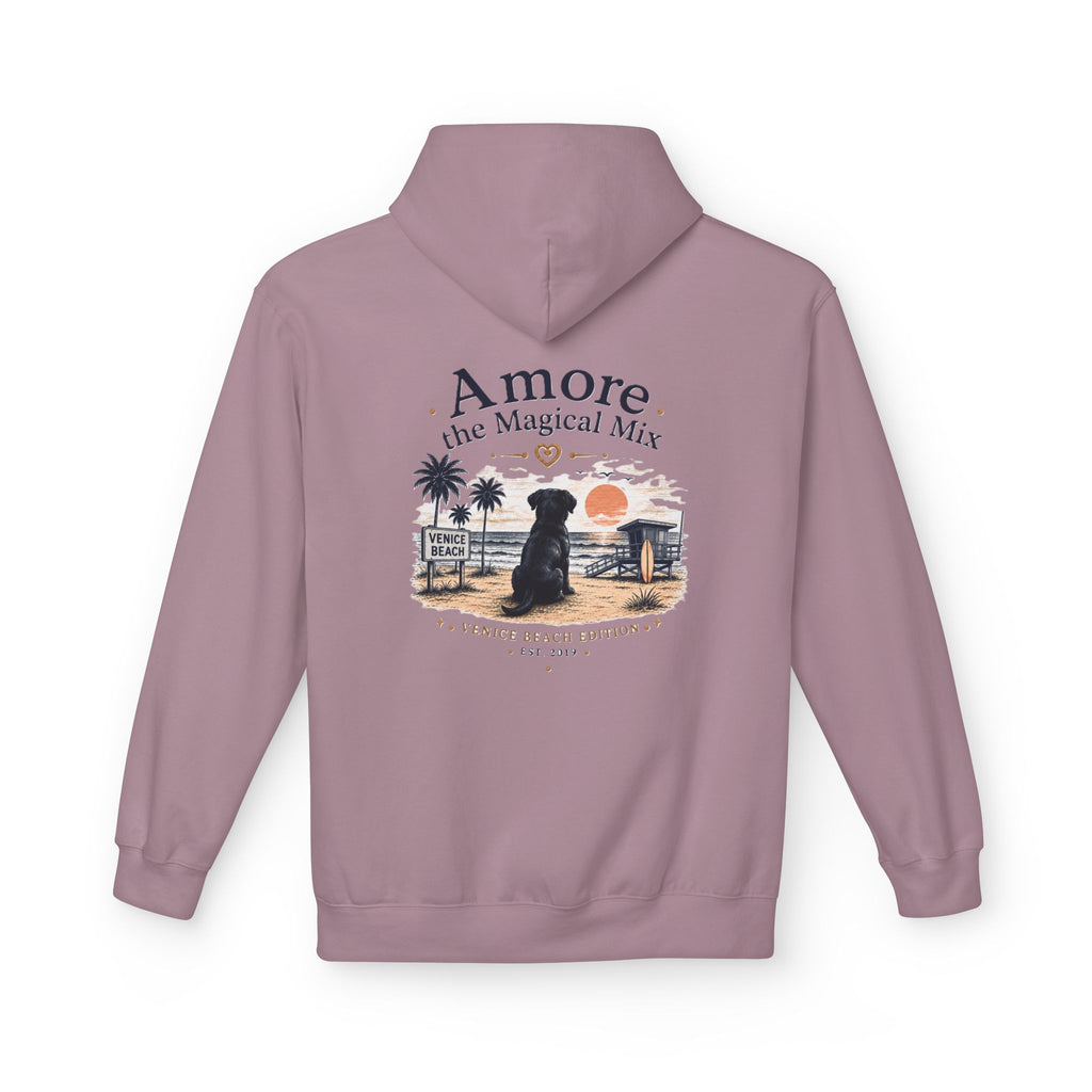 Adult Venice Beach "Amore the Magical Mix" Hoodie Sunset Surf Graphic