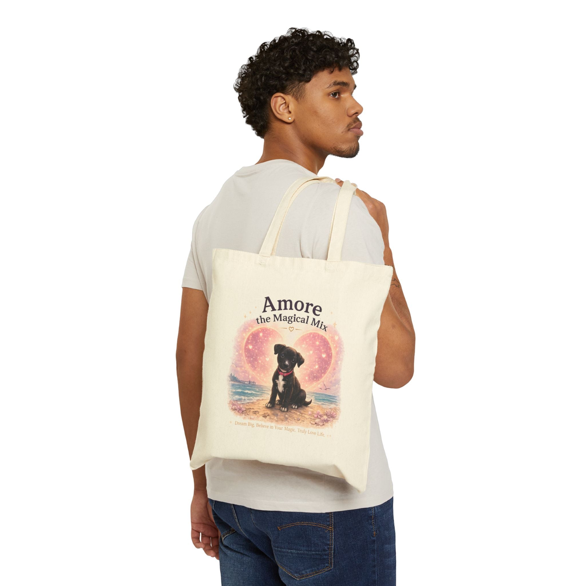 Amore the Magical Mix Tote Bag | Character Logo