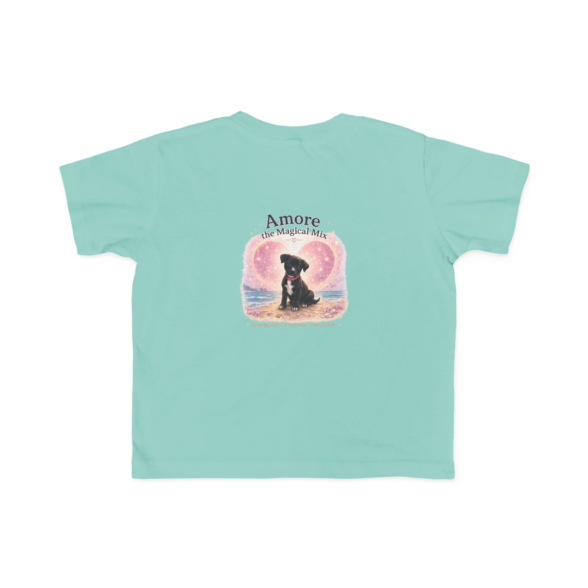 Toddler Amore the Magical Mix T-Shirt Puppy Heart Design