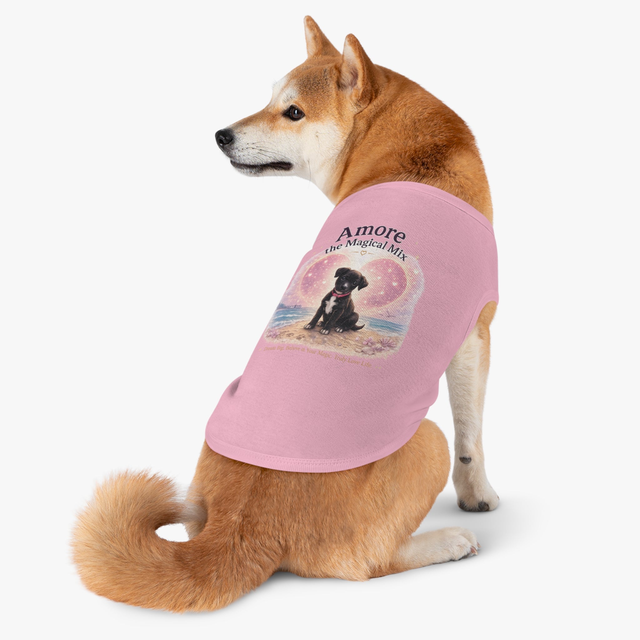 Pet Tank Amore the Magical Mix Character Logo