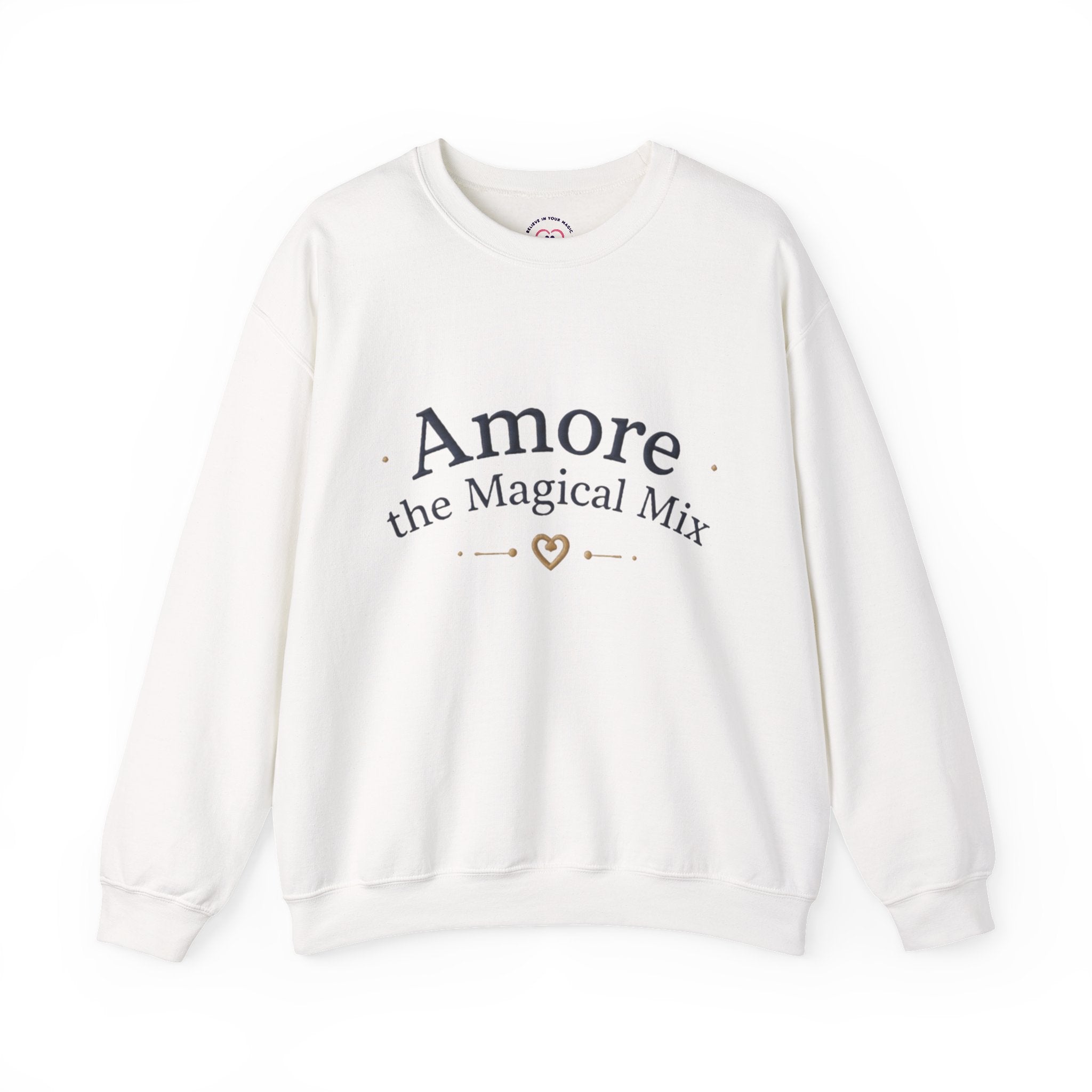 Adult Crewneck Sweatshirt Amore Magical Mix Signature Logo