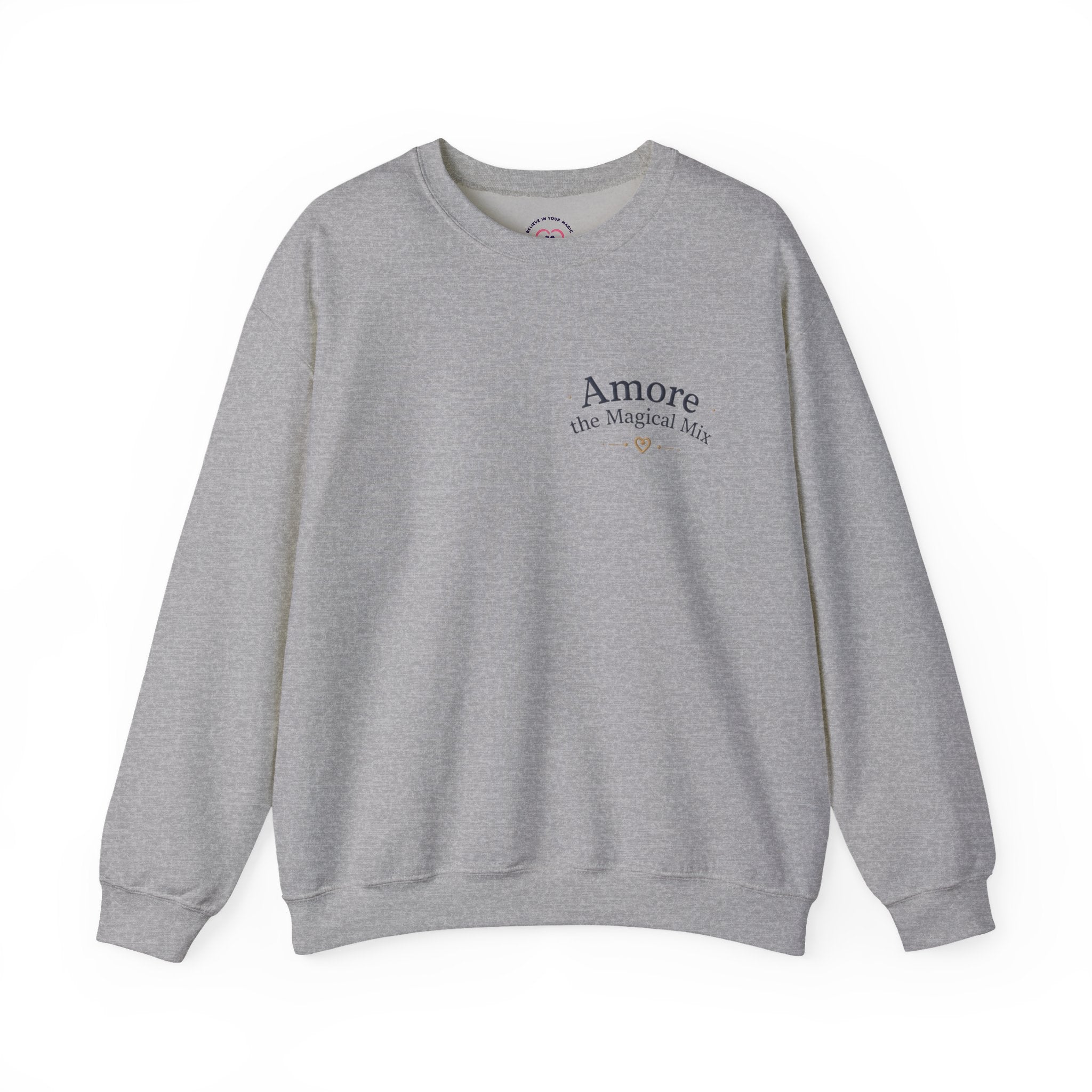 Adult Amore Magical Mix Crewneck Sweatshirt Heart Dreamer Design