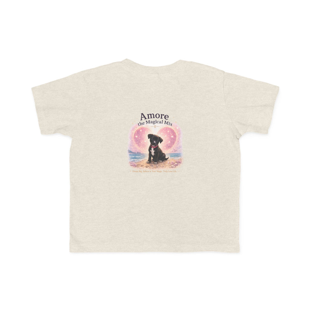Toddler Amore the Magical Mix T-Shirt Puppy Heart Design