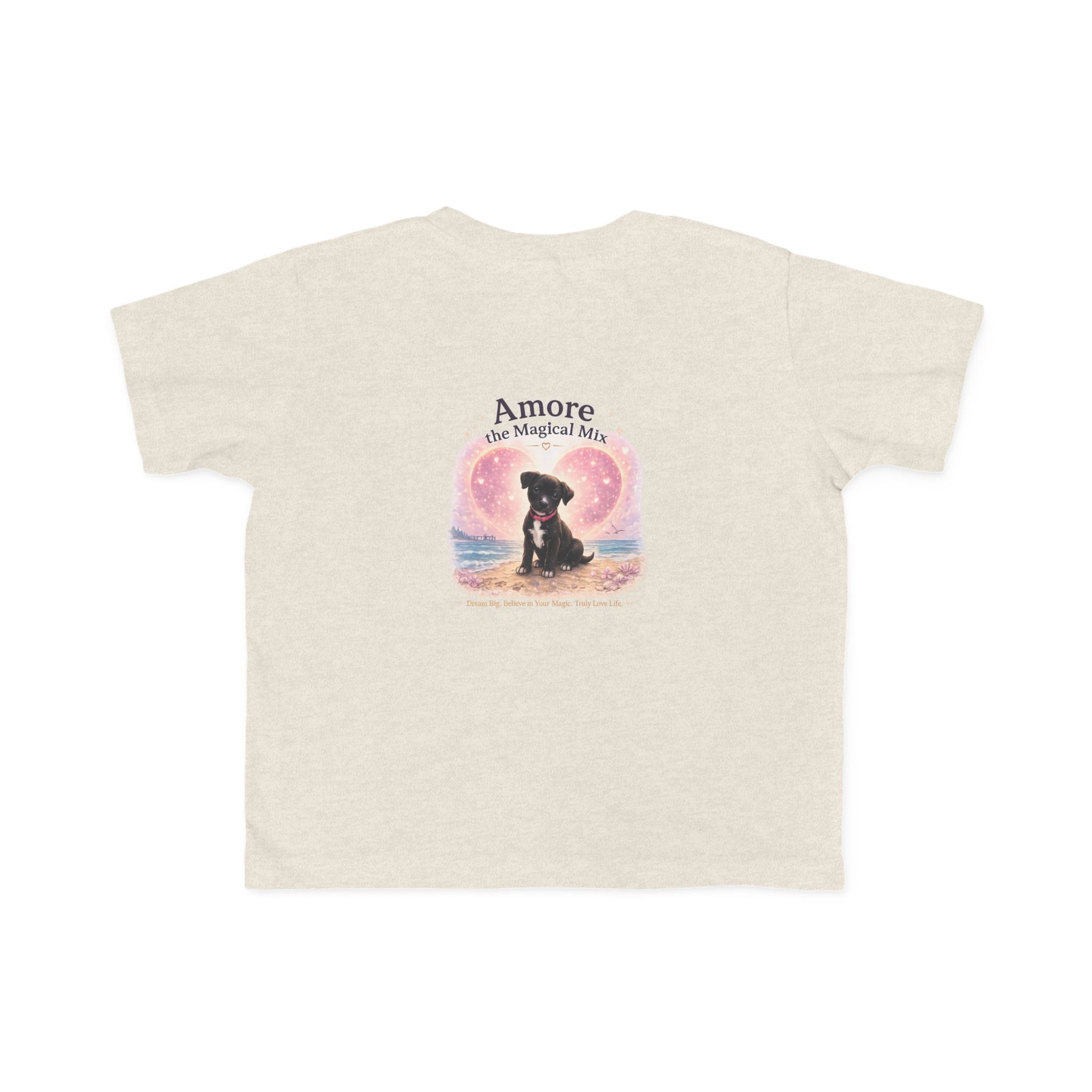 Toddler Amore the Magical Mix T-Shirt Puppy Heart Design
