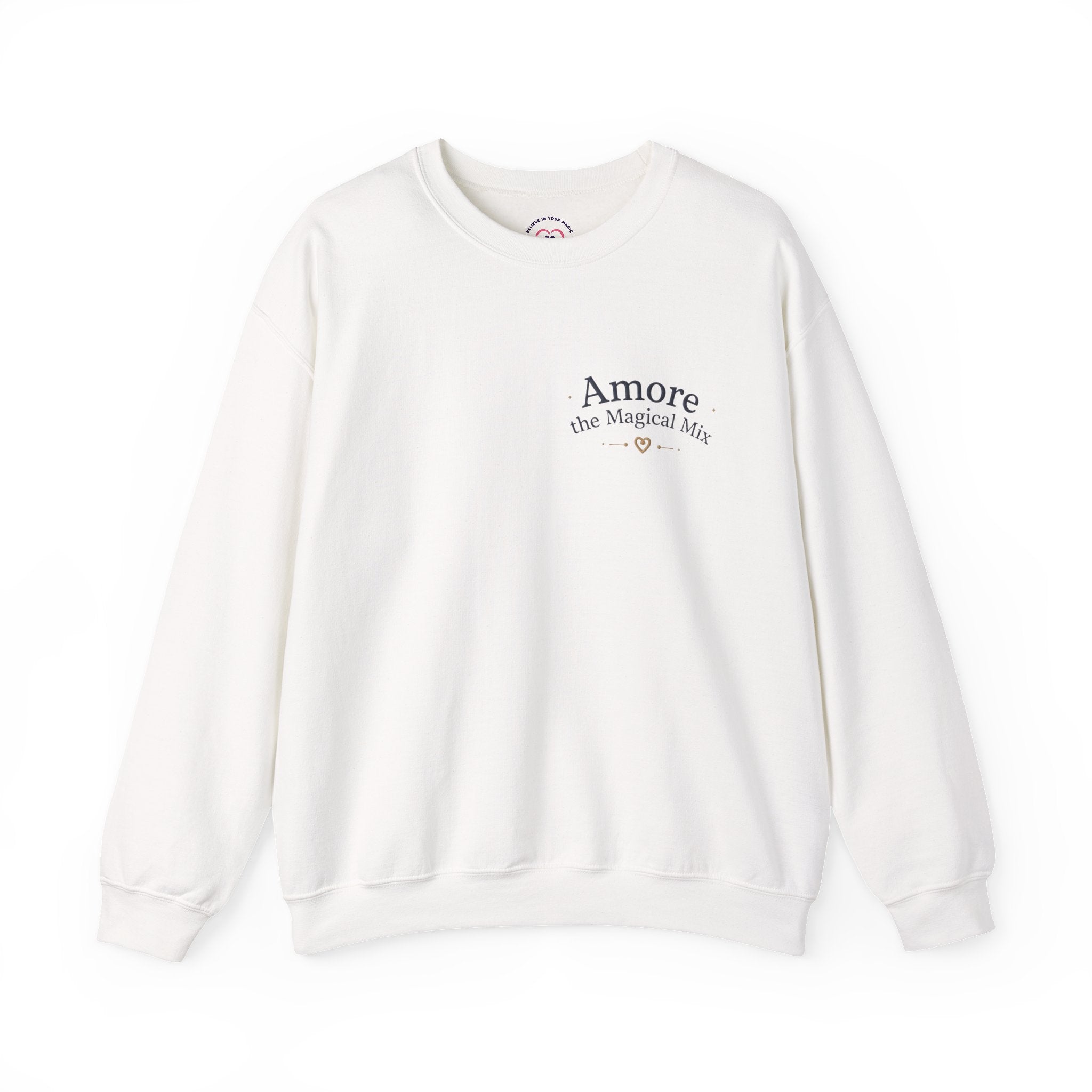 Adult Amore Magical Mix Crewneck Sweatshirt Heart Dreamer Design
