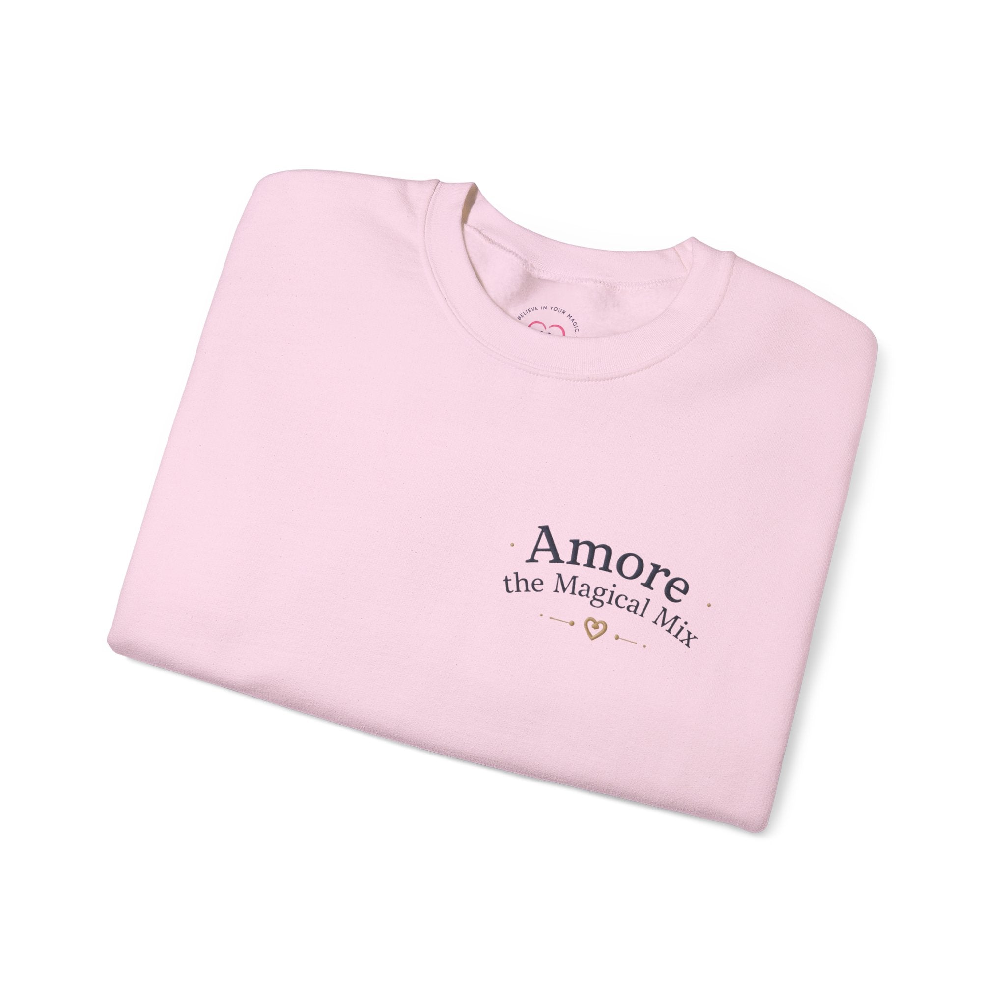 Adult Amore Magical Mix Crewneck Sweatshirt Heart Dreamer Design