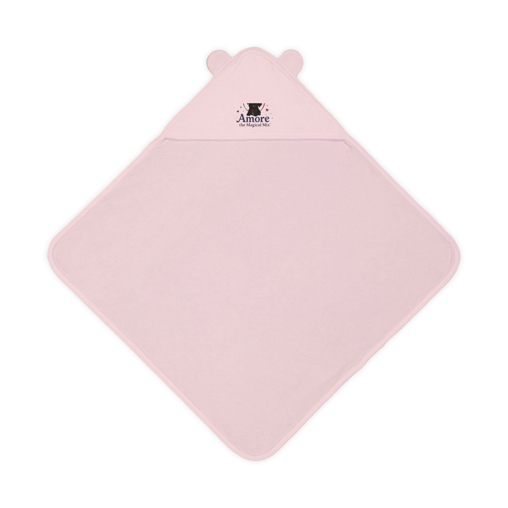 Ear Hooded Towel Amore the Magical Mix Embroidered Dog