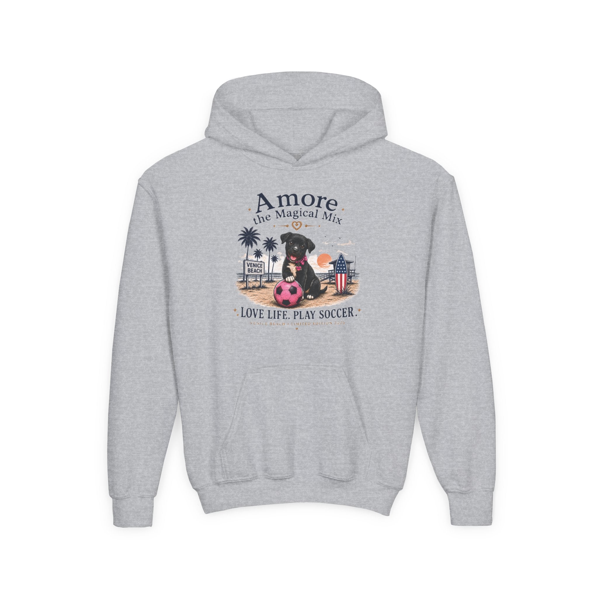 Youth Soccer Cup 2026 Venice Beach "Amore the Magical Mix" Hoodie