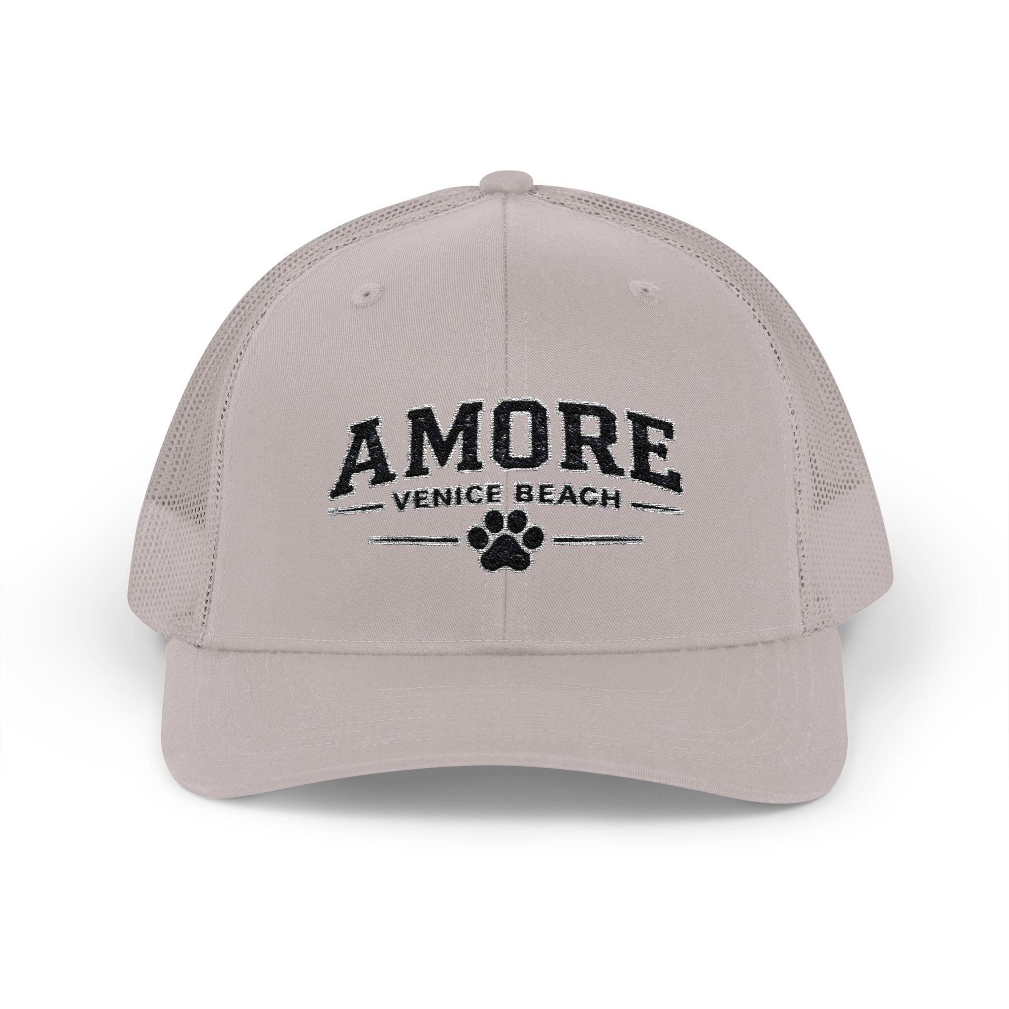 Adult Amore Venice Beach Graphic Trucker Cap | Embroidered Snapback