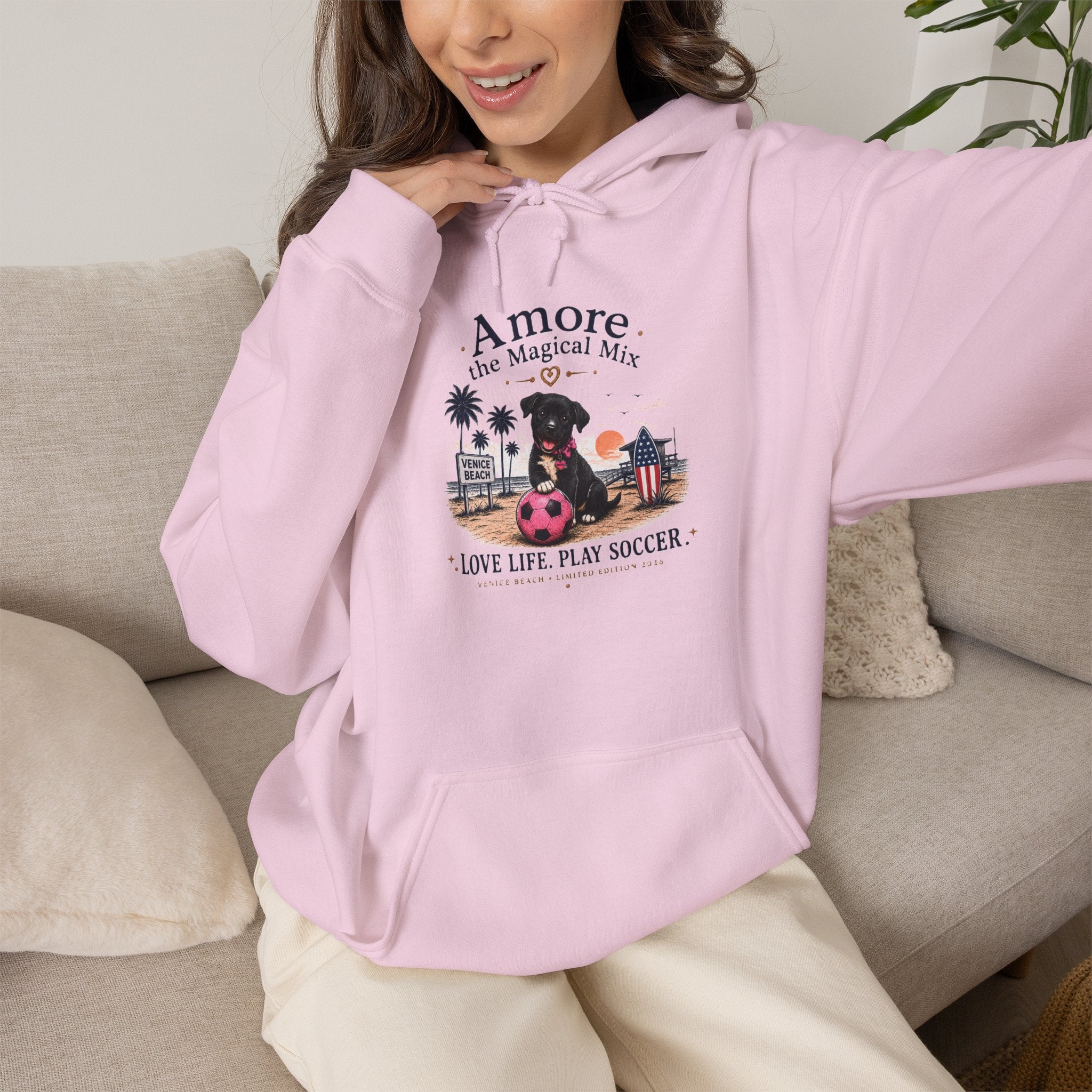 Adult Soccer Cup 2026 Venice Beach "Amore the Magical Mix" Hoodie