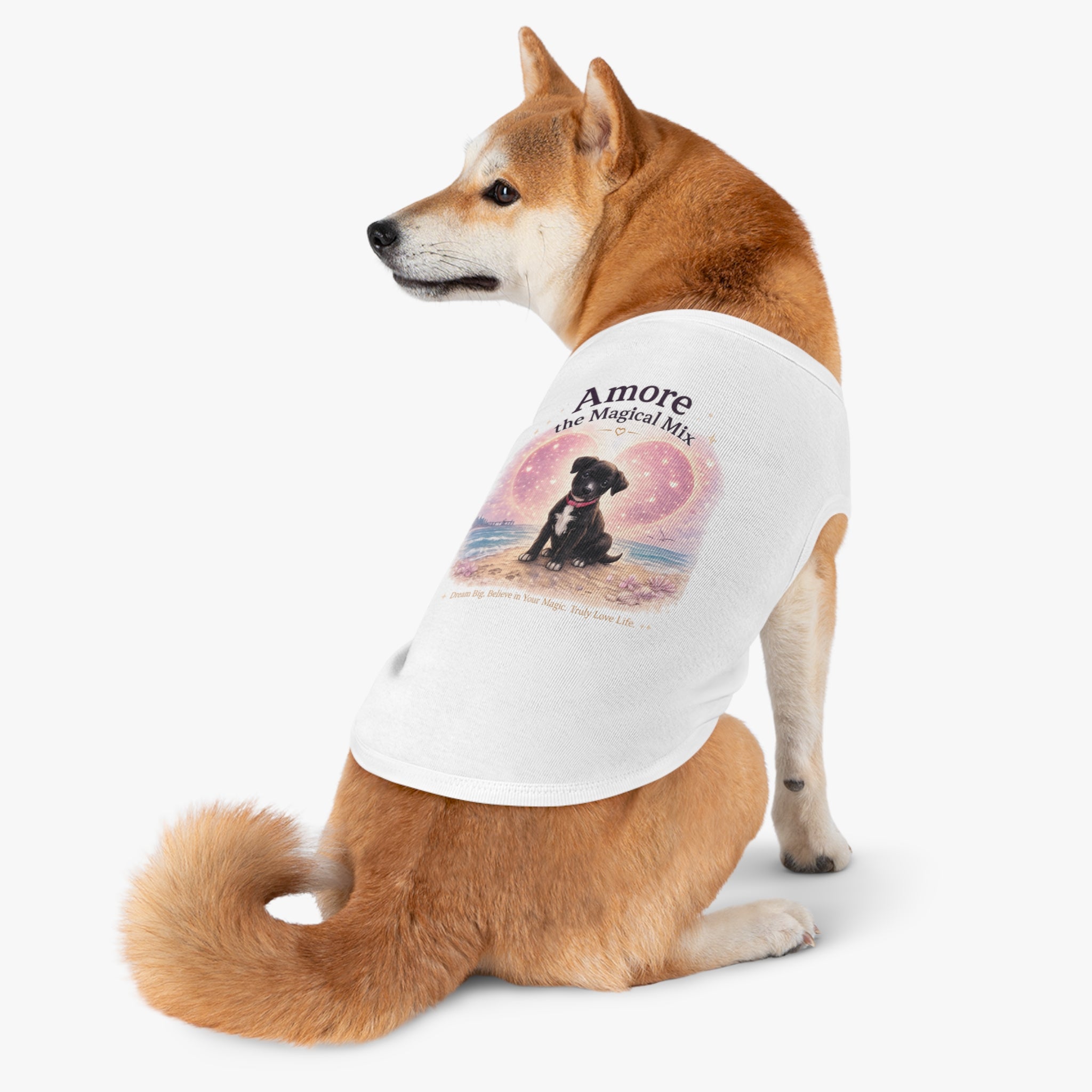 Pet Tank Amore the Magical Mix Character Logo