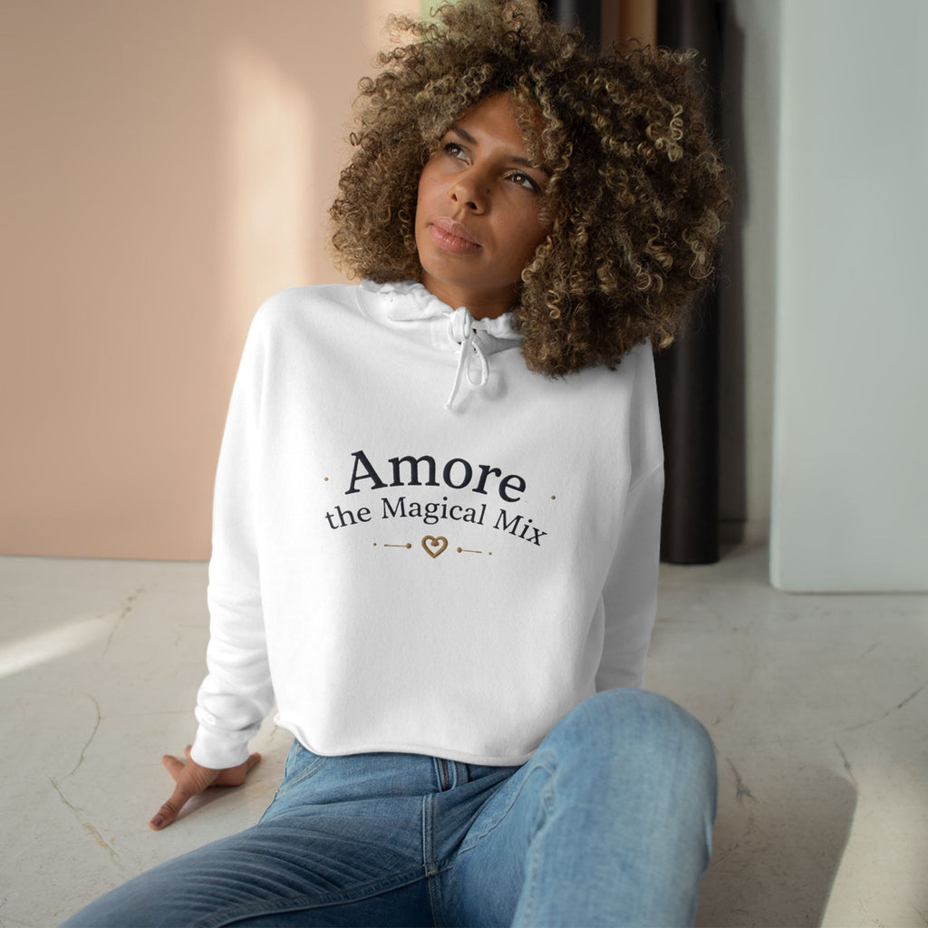 Adult Amore the Magical Mix  Crop Hoodie Venice Beach Edition